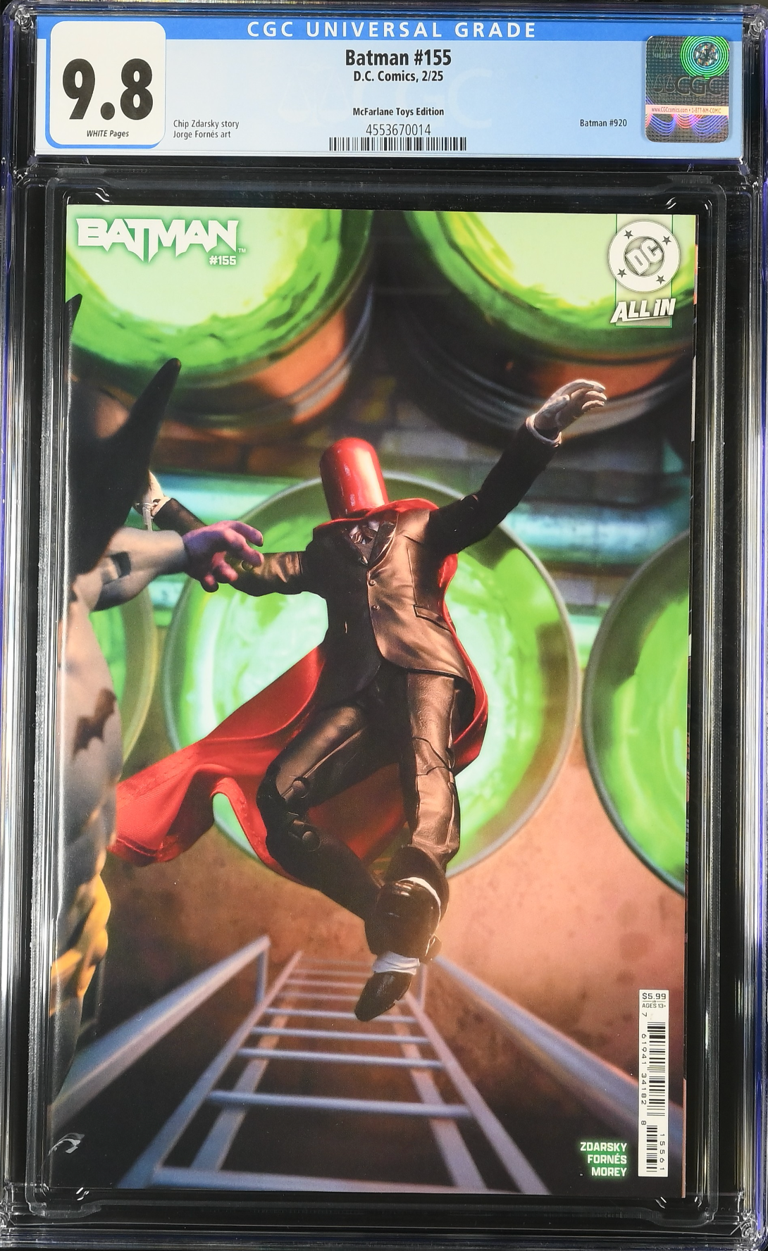 Batman #155 McFarlane Toys Variant CGC 9.8