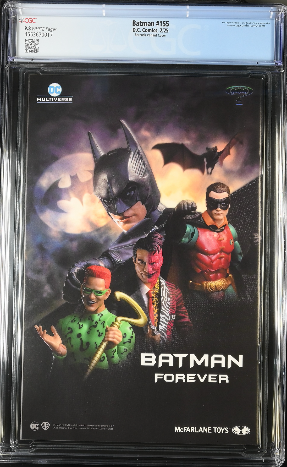 Batman #155 Barends 1:25 Retailer Incentive Variant CGC 9.8