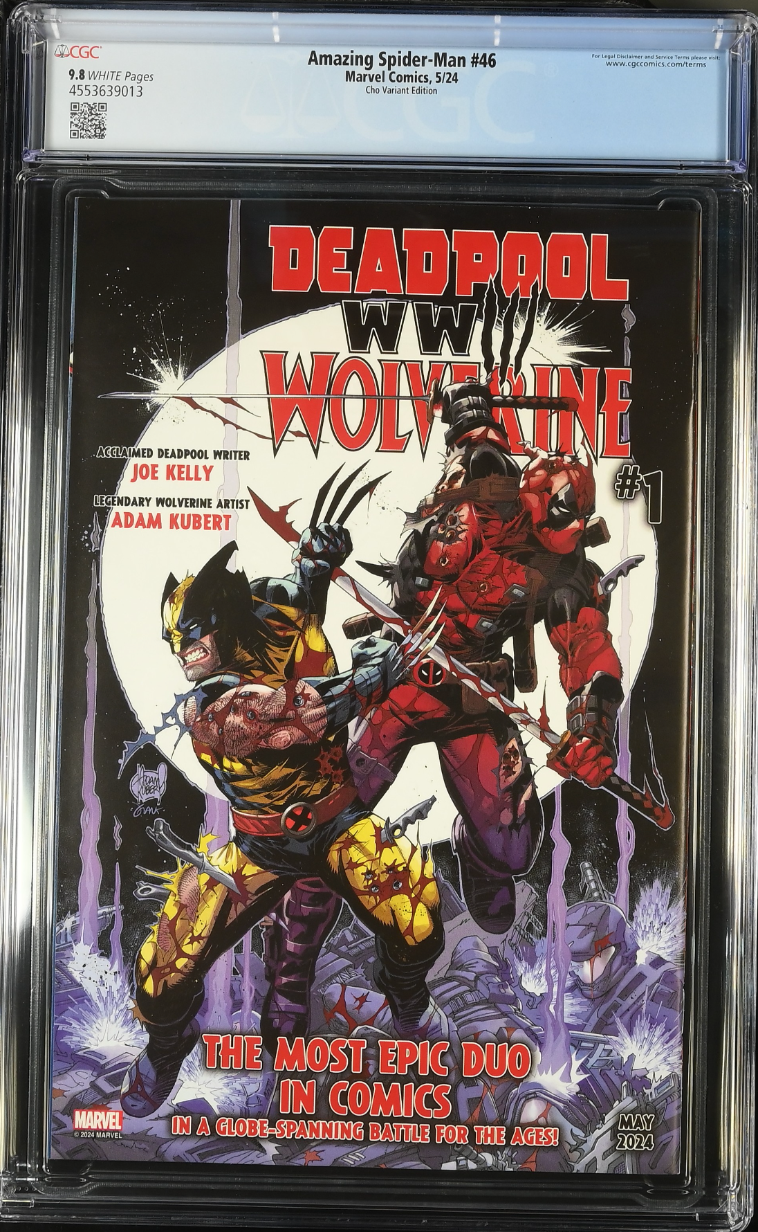 Amazing Spider-Man #46 Cho 1:25 Retailer Incentive Variant CGC 9.8