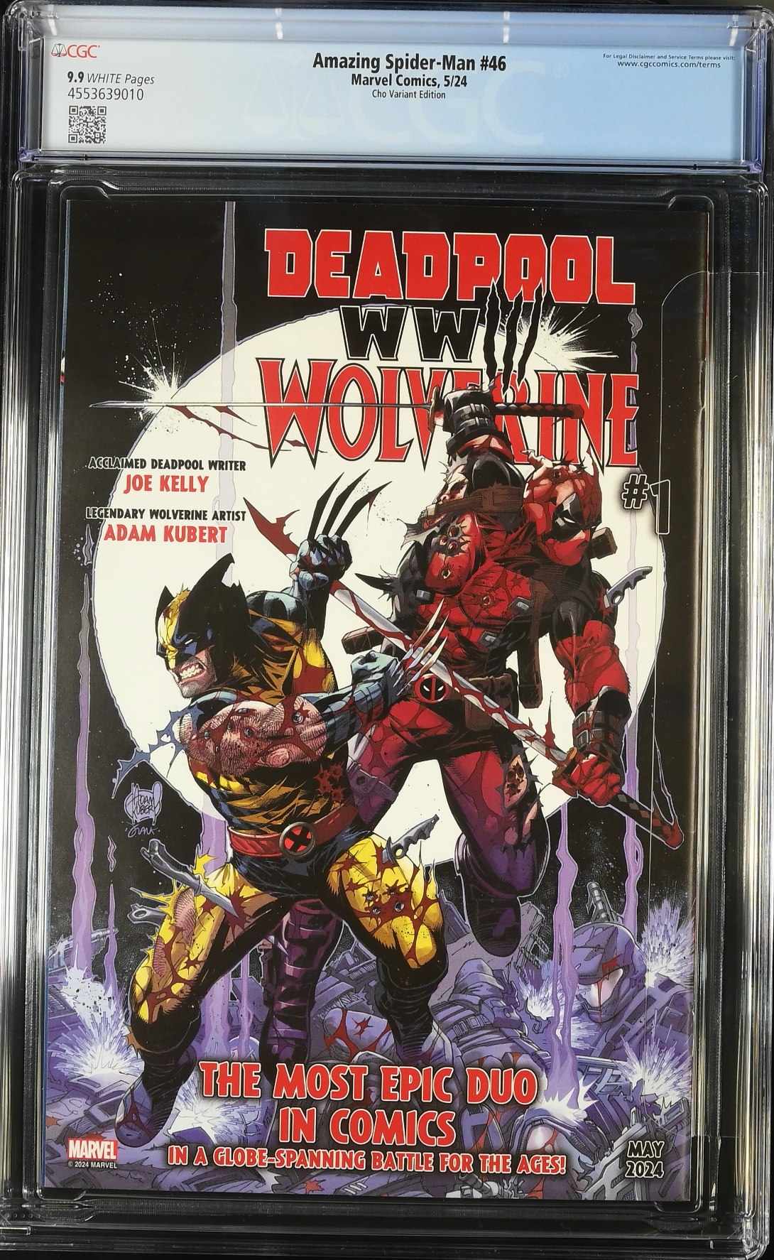 Amazing Spider-Man #46 Cho 1:25 Retailer Incentive Variant CGC 9.9