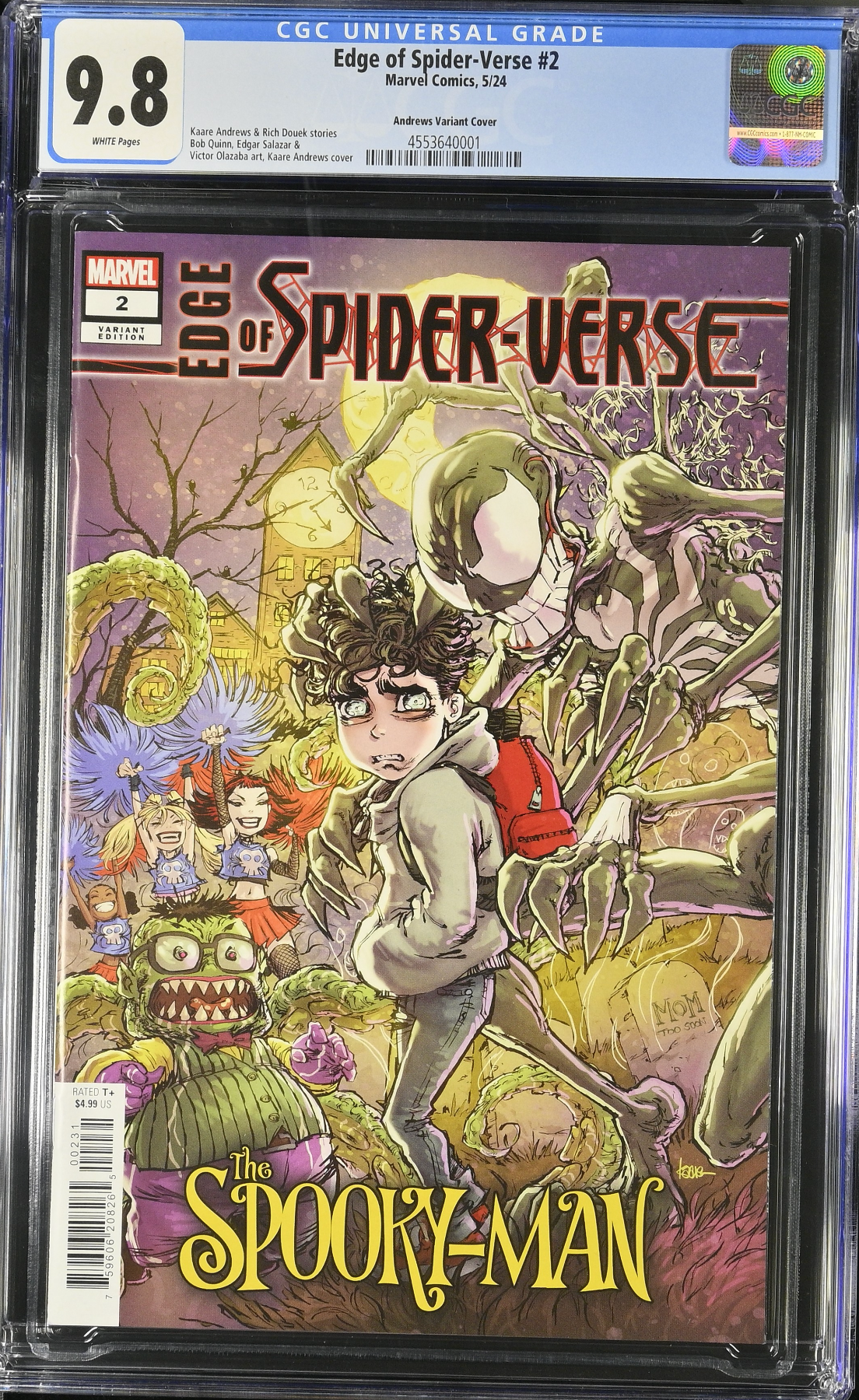 Edge of Spider-Verse (2024) #2 Andrews Variant CGC 9.8