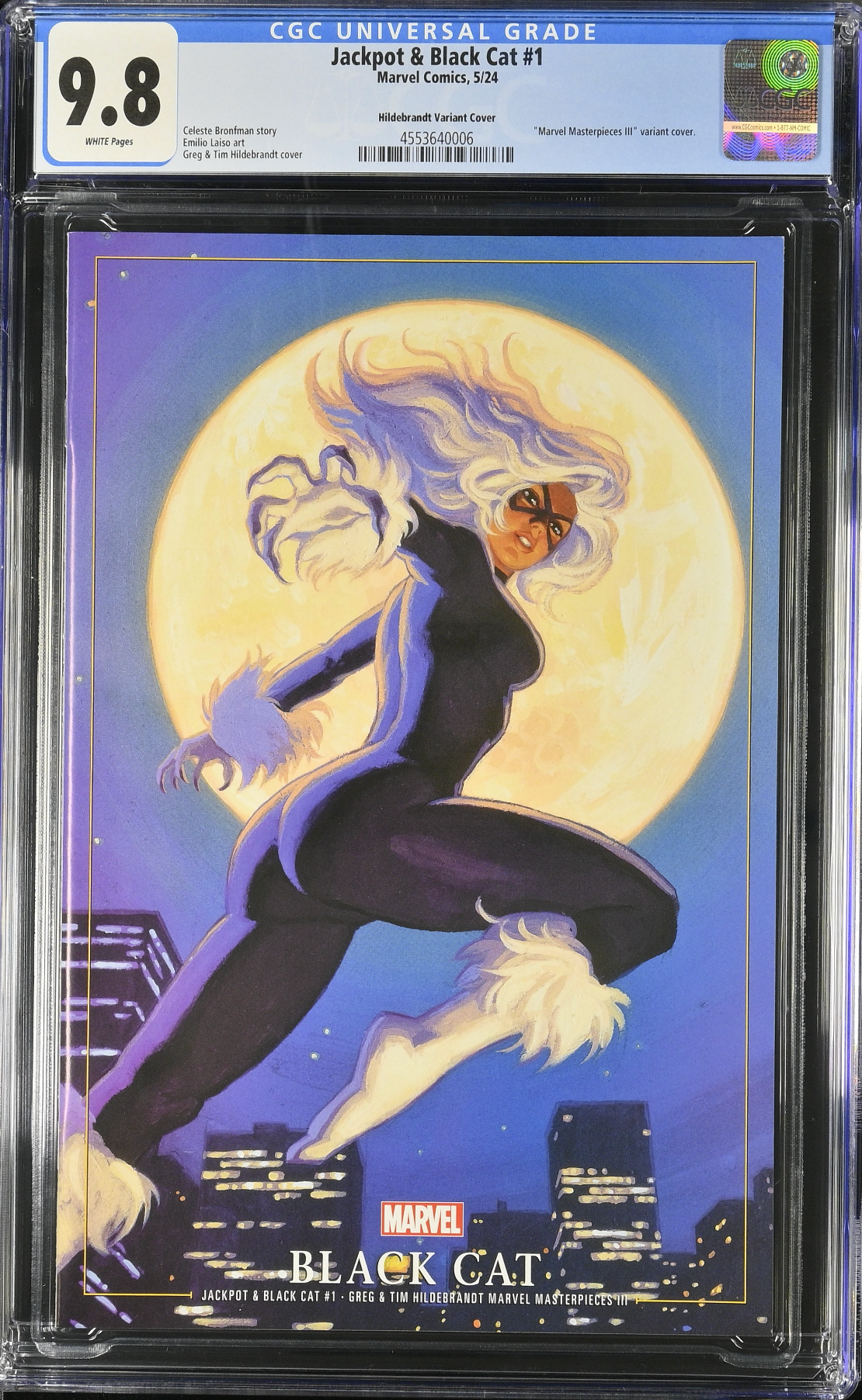 Jackpot & Black Cat #1 Hildebrandt Variant CGC 9.8