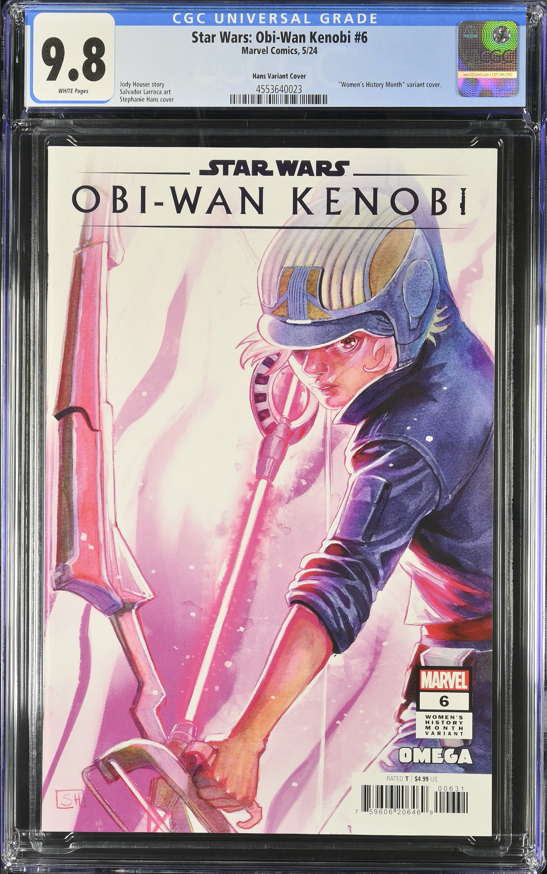 Star Wars: Obi-Wan Kenobi #6 Hans Variant CGC 9.8