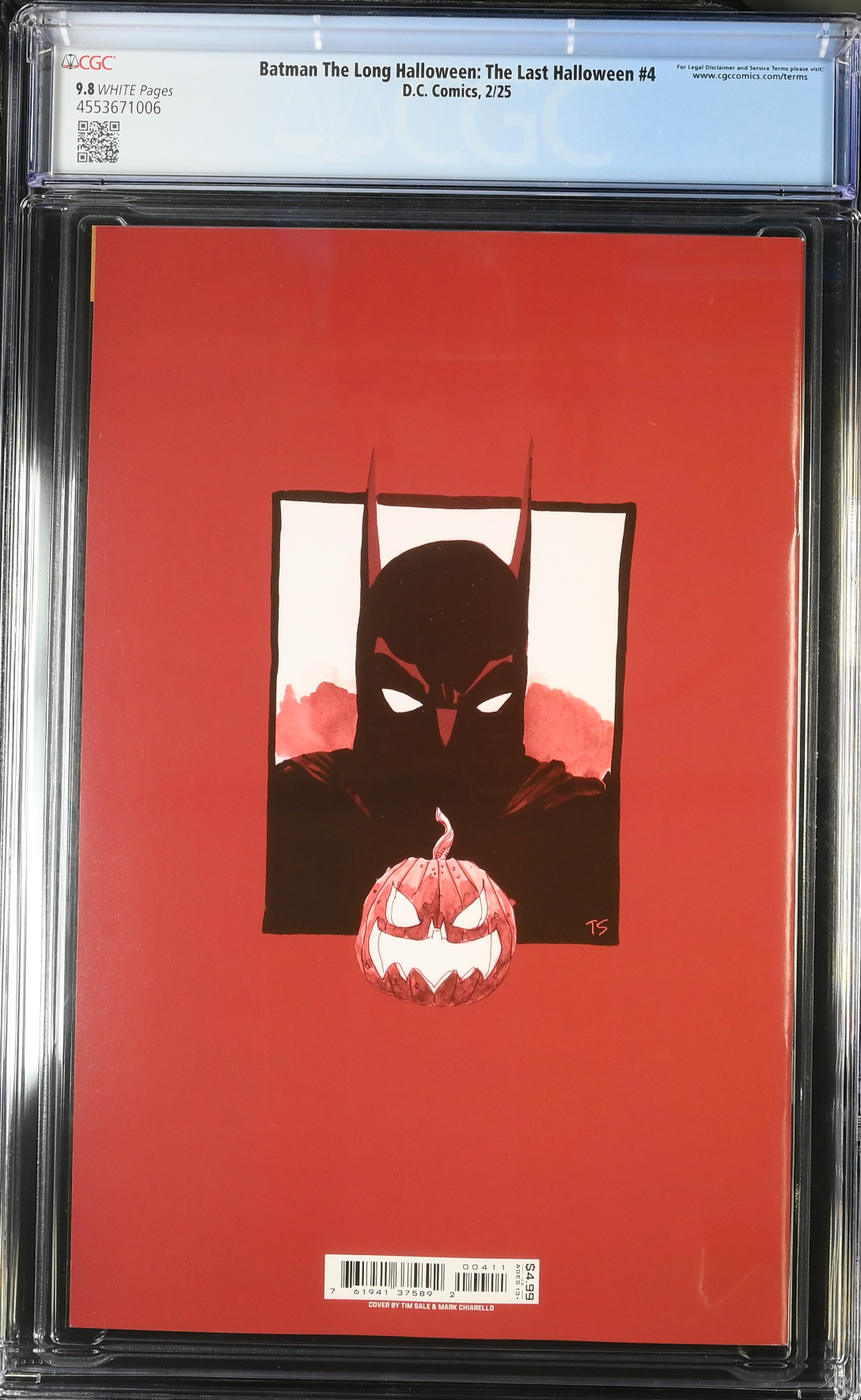 Batman: The Long Halloween - The Last Halloween #4 CGC 9.8