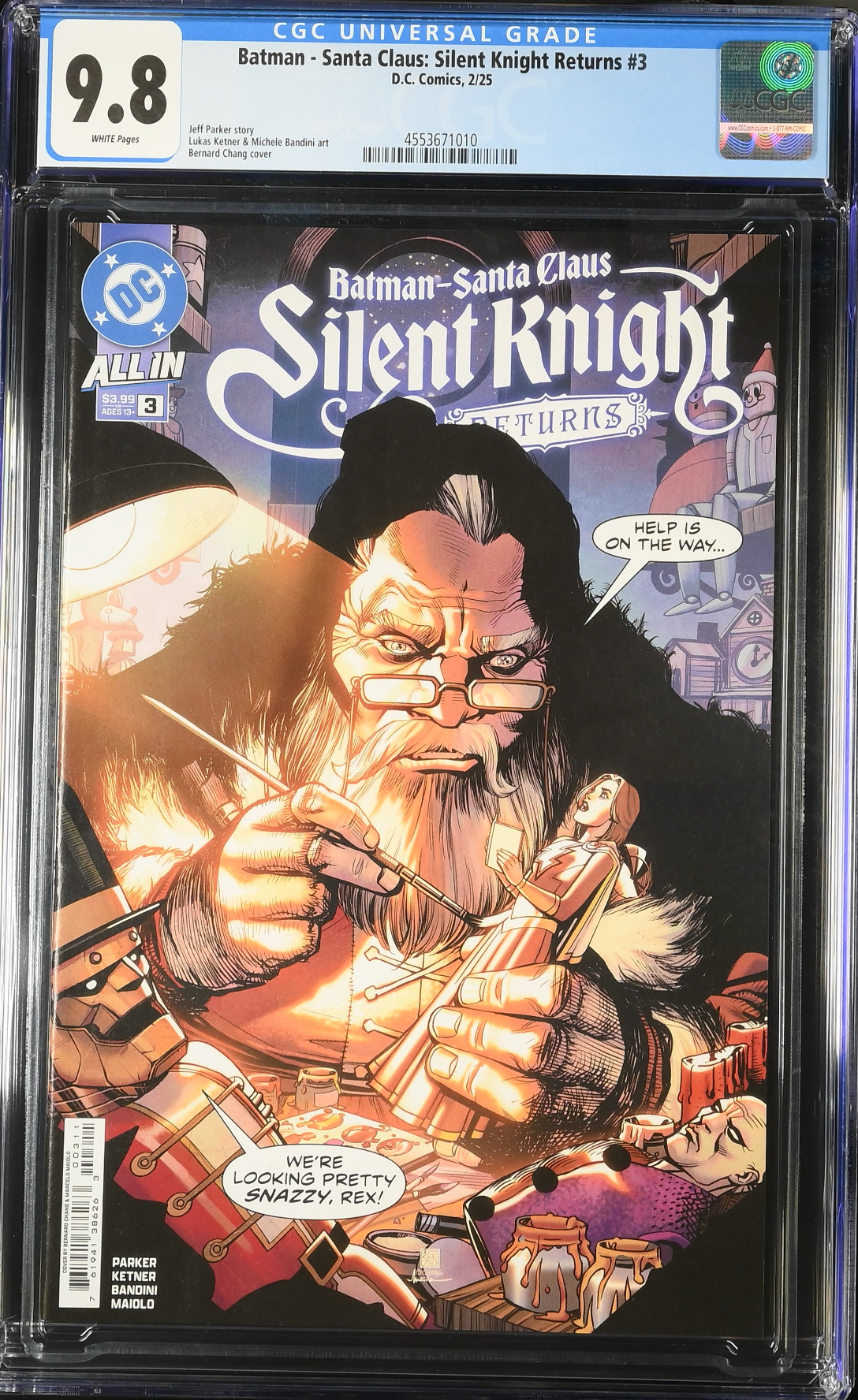 Batman - Santa Claus: Silent Knight Returns #3 CGC 9.8