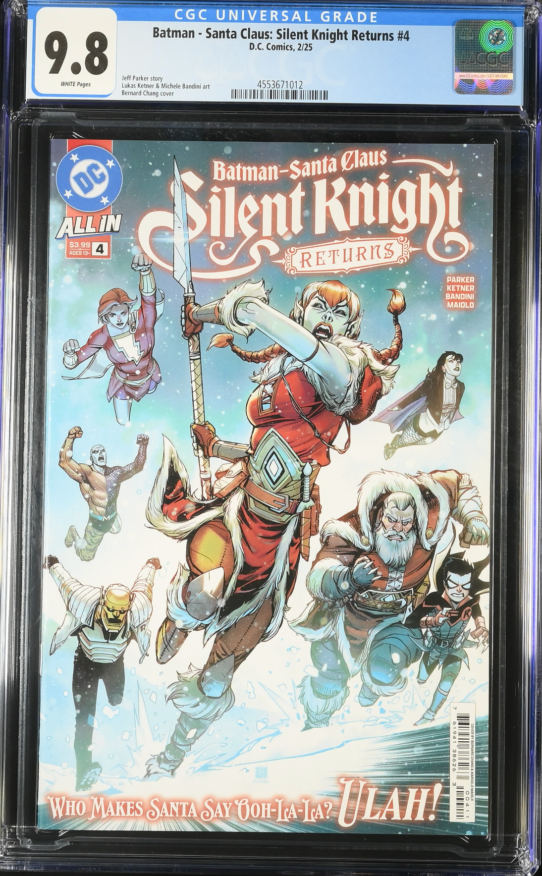 Batman - Santa Claus: Silent Knight Returns #4 CGC 9.8