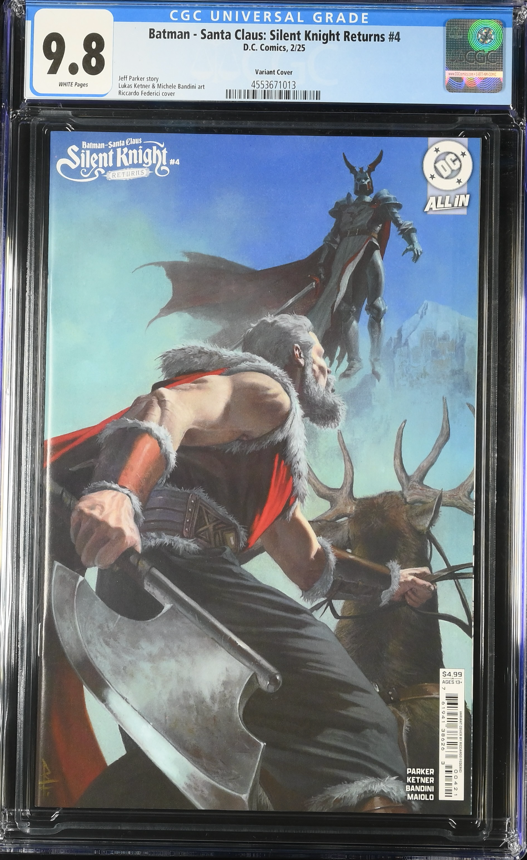 Batman - Santa Claus: Silent Knight Returns #4 Federici Variant CGC 9.8