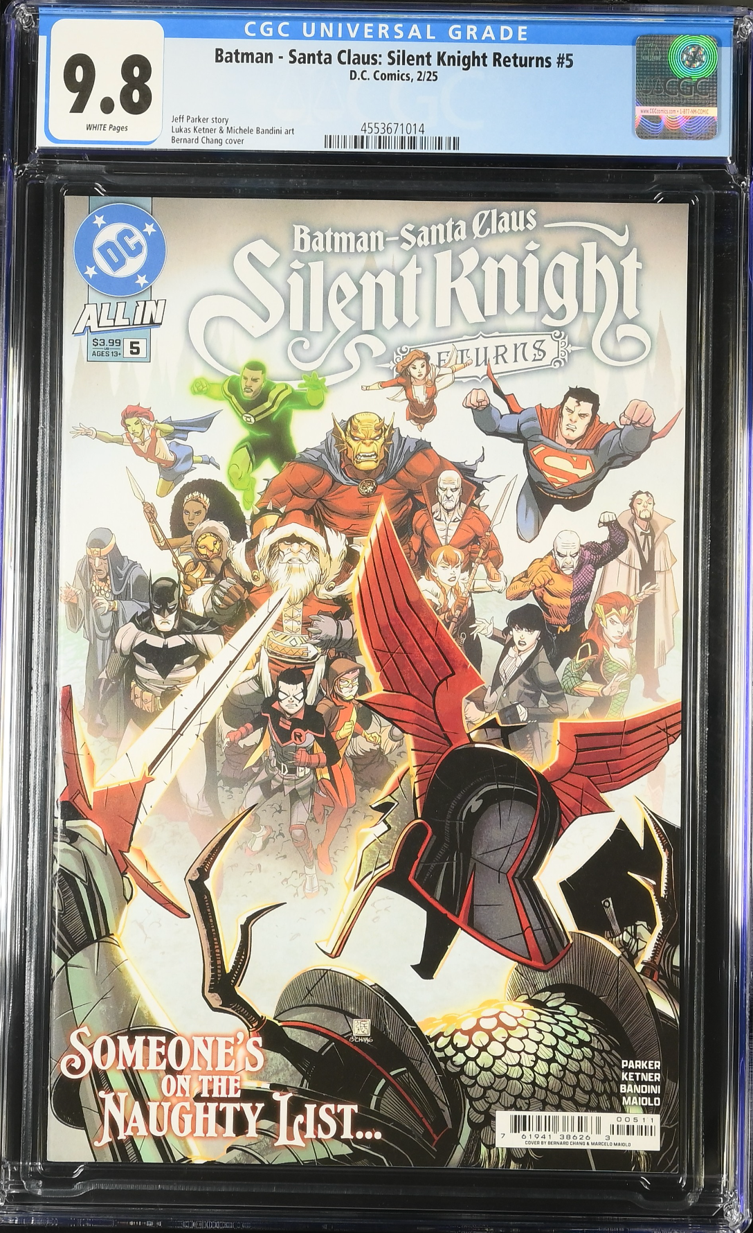 Batman - Santa Claus: Silent Knight Returns #5 CGC 9.8