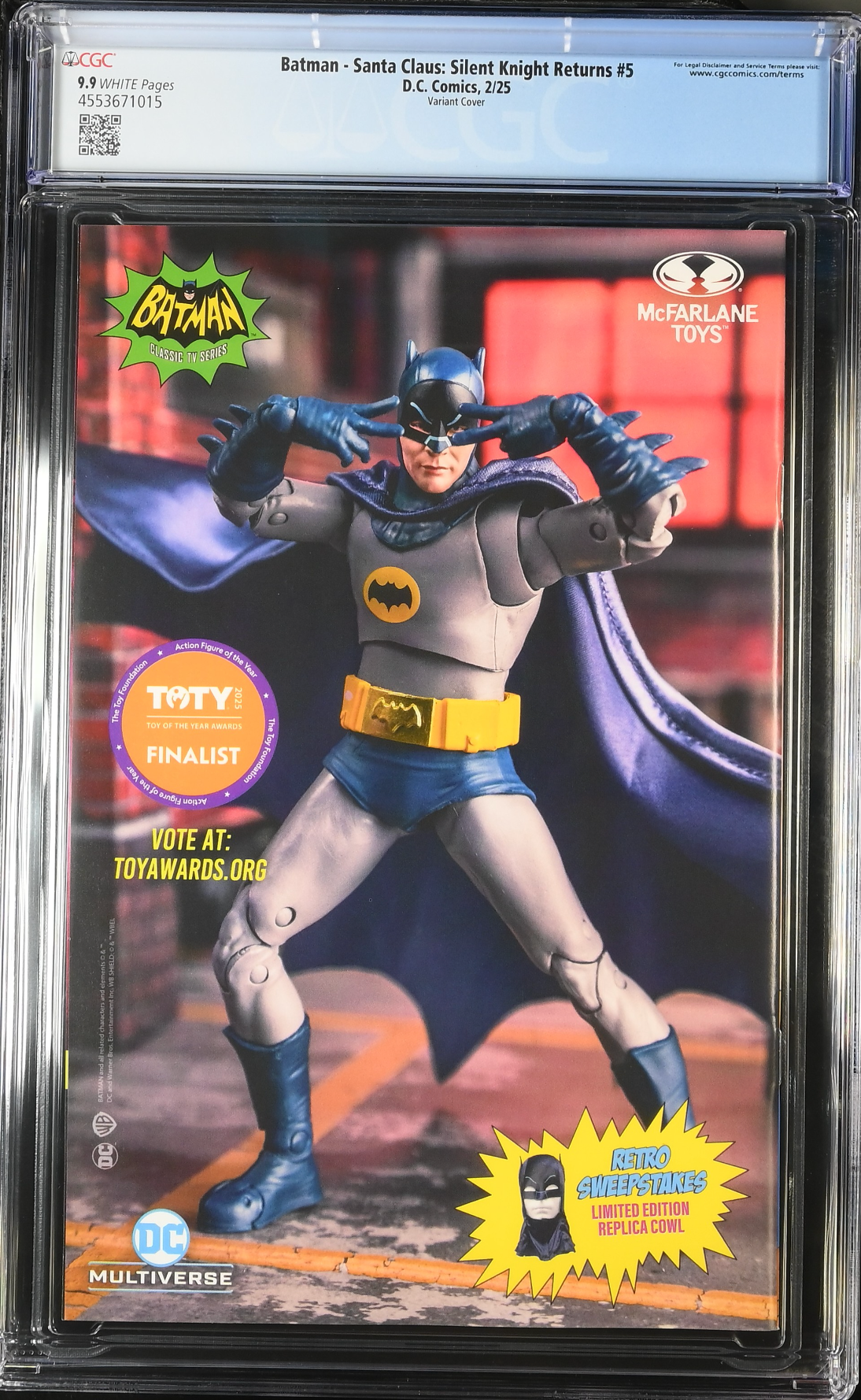 Batman - Santa Claus: Silent Knight Returns #5 Woods Variant CGC 9.9