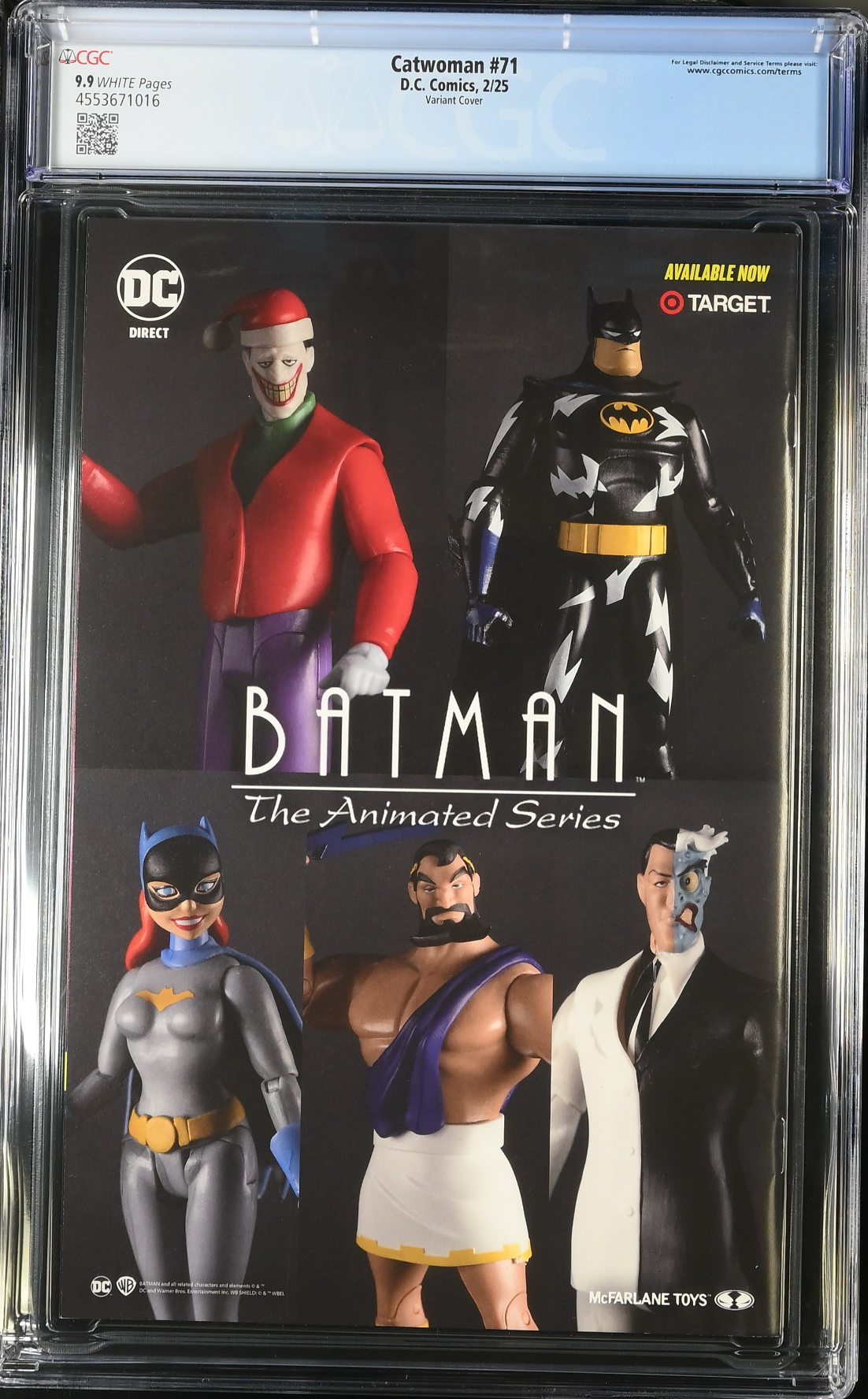 Catwoman #71 Cho Variant CGC 9.9