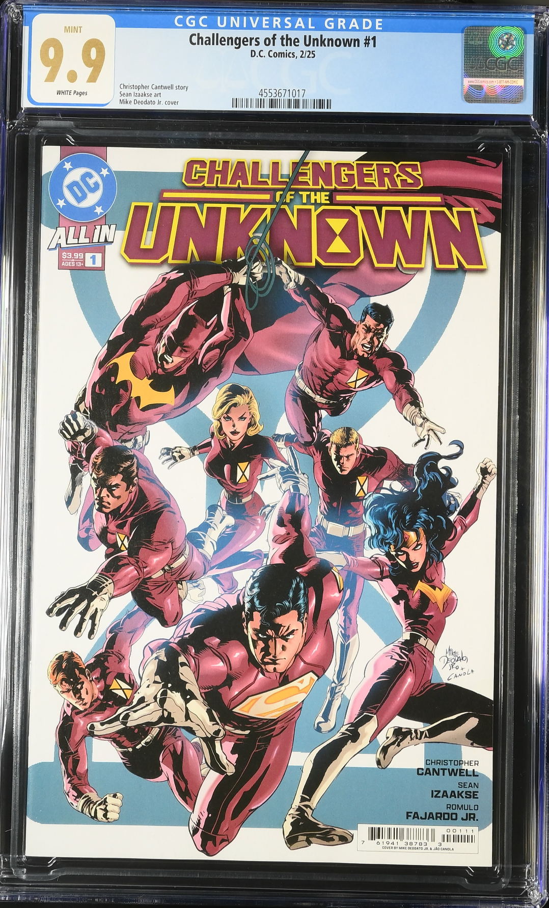 Challengers of the Unknown #1 CGC 9.9