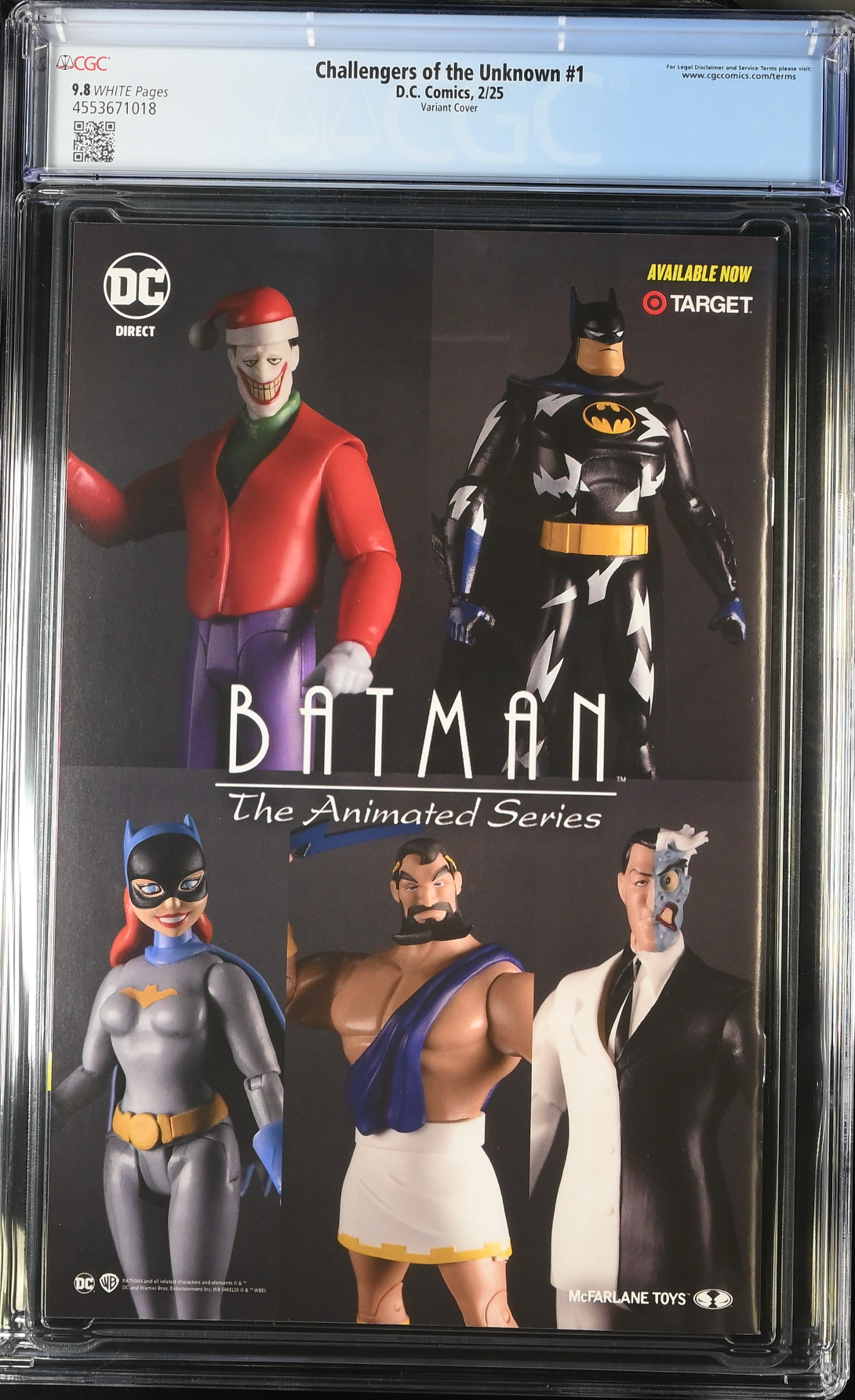 Challengers of the Unknown #1 Clarke Variant CGC 9.8