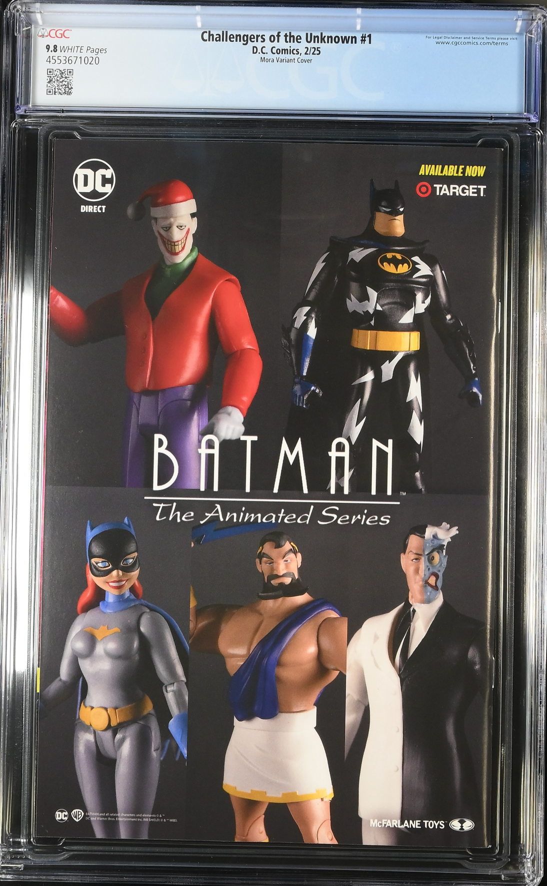 Challengers of the Unknown #1 Mora Variant CGC 9.8