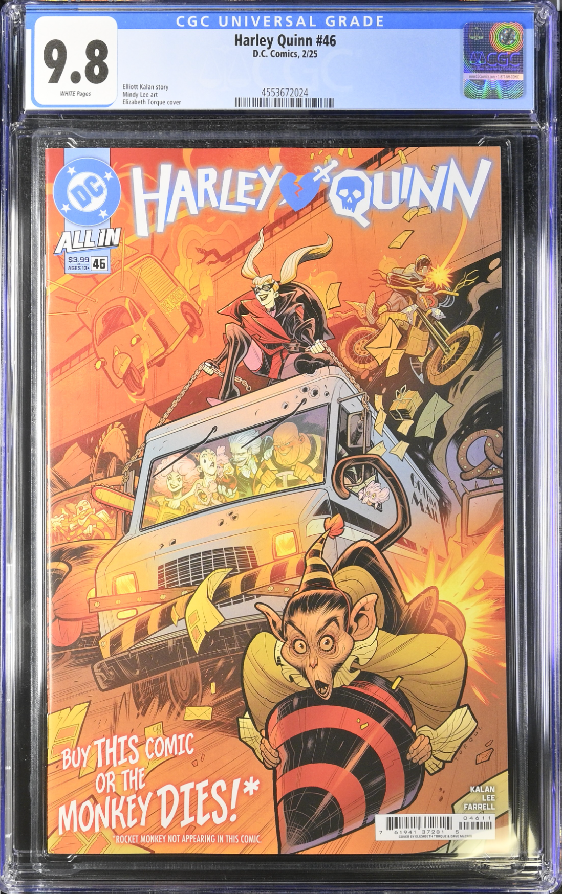 Harley Quinn #46 CGC 9.8