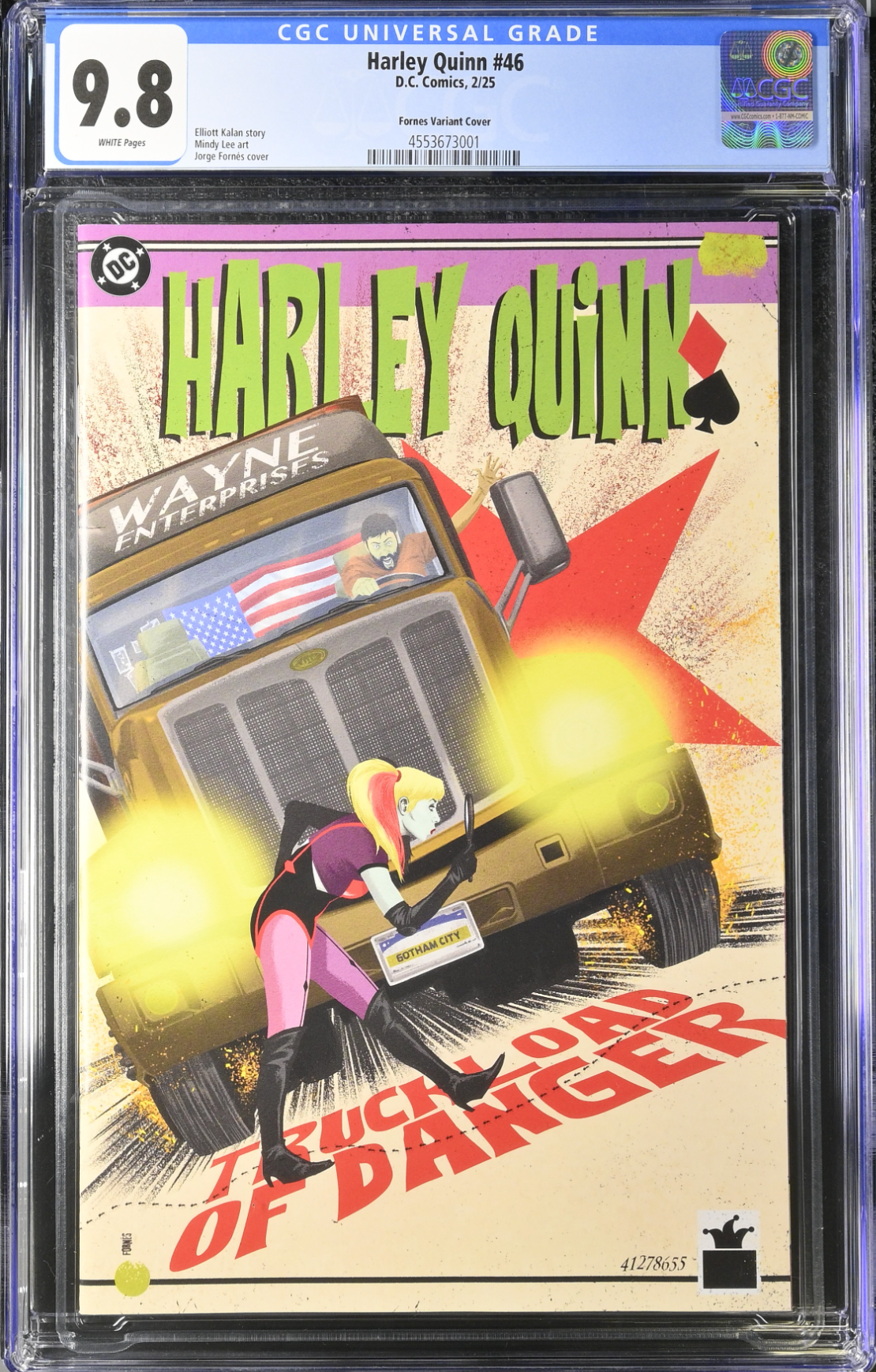 Harley Quinn #46 Fornes Variant CGC 9.8