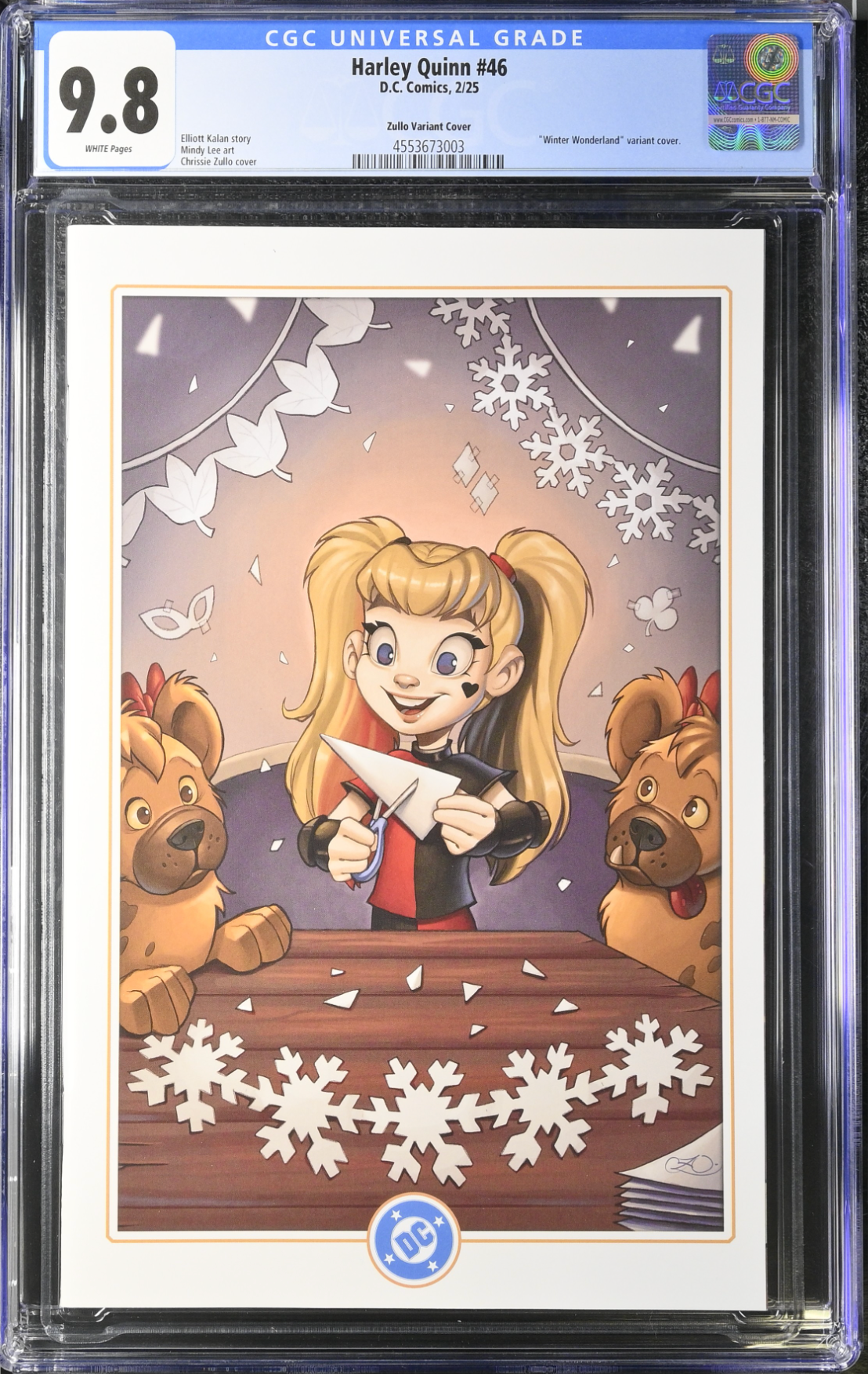 Harley Quinn #46 Zullo Variant CGC 9.8
