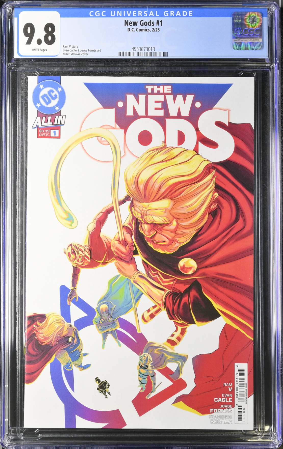 New Gods #1 CGC 9.8