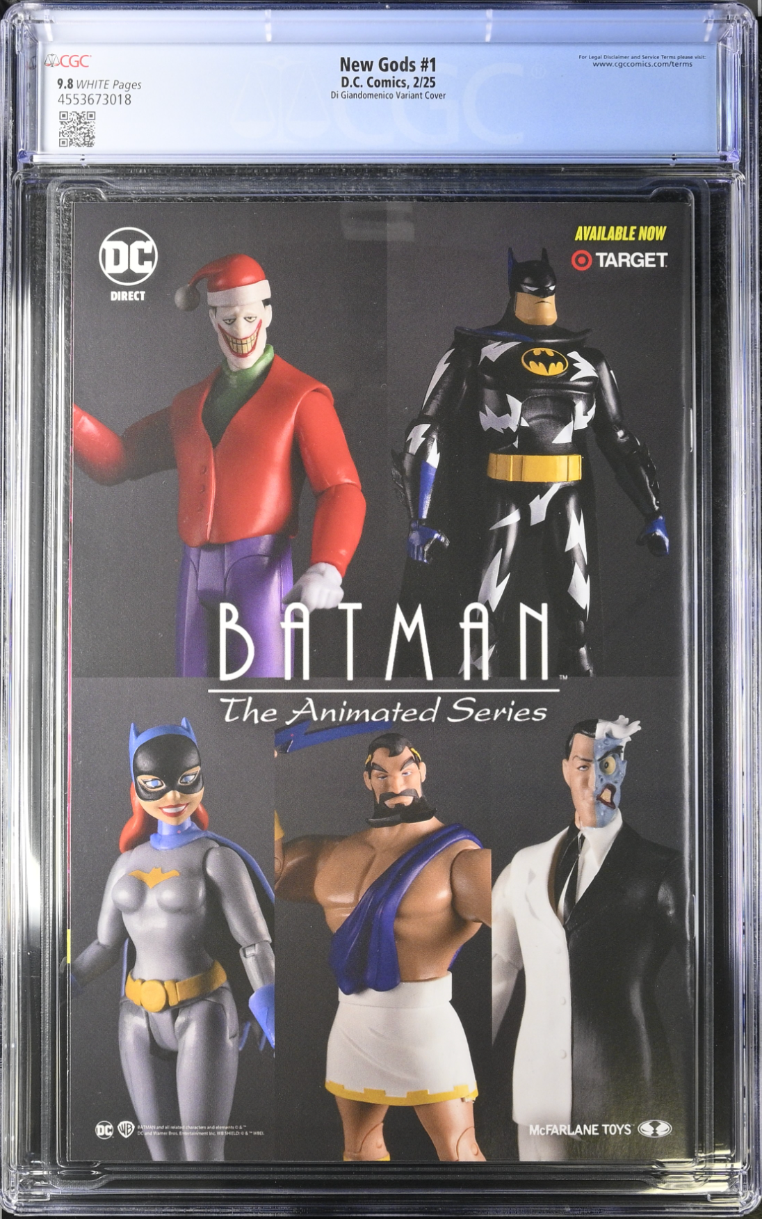 New Gods #1 Di Giandomenico 1:25 Retailer Incentive Variant CGC 9.8