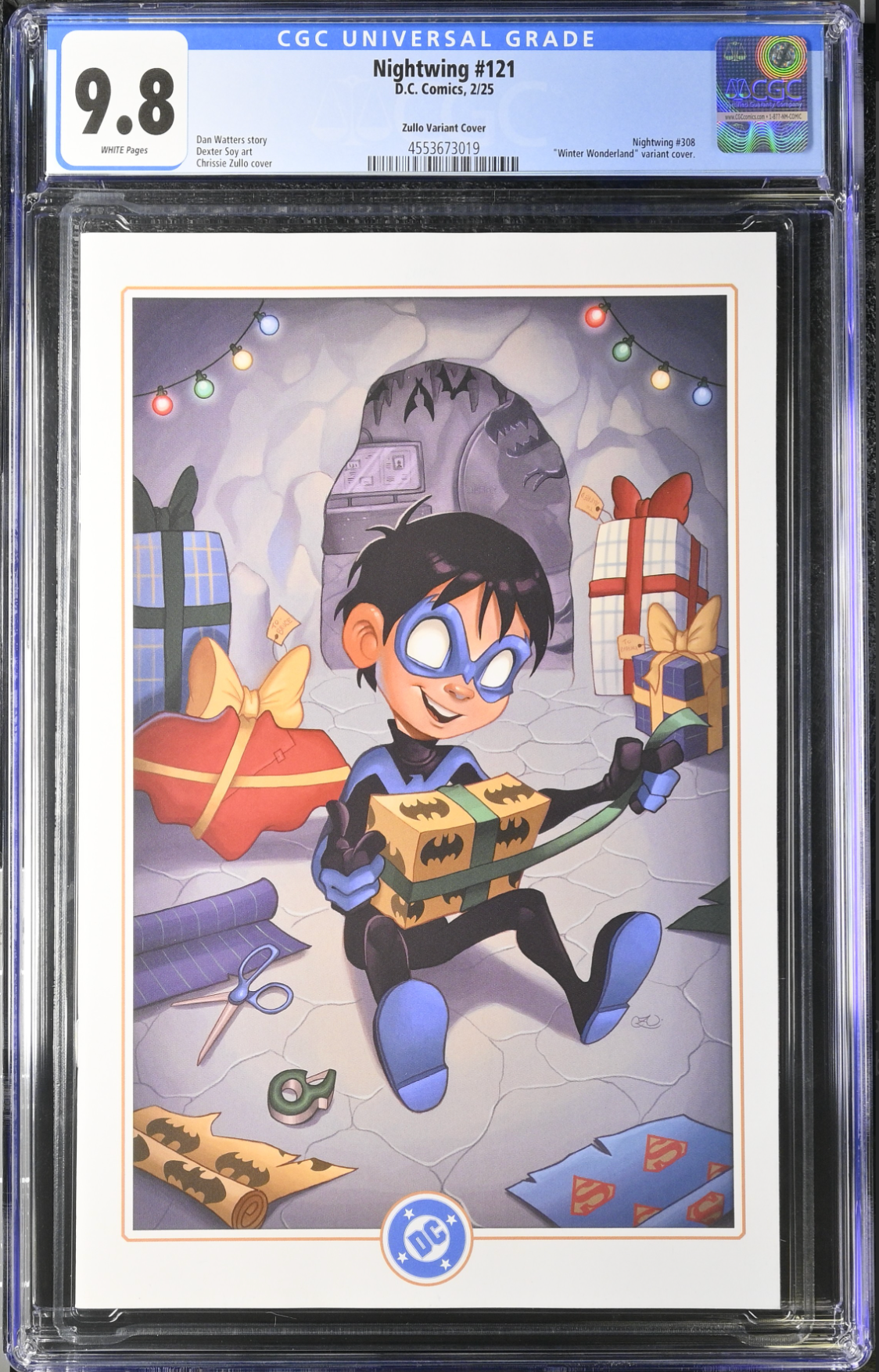 Nightwing #121 Zullo Variant CGC 9.8