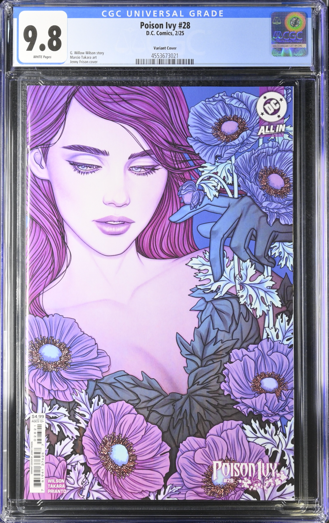 Poison Ivy #28 Frison Variant CGC 9.8