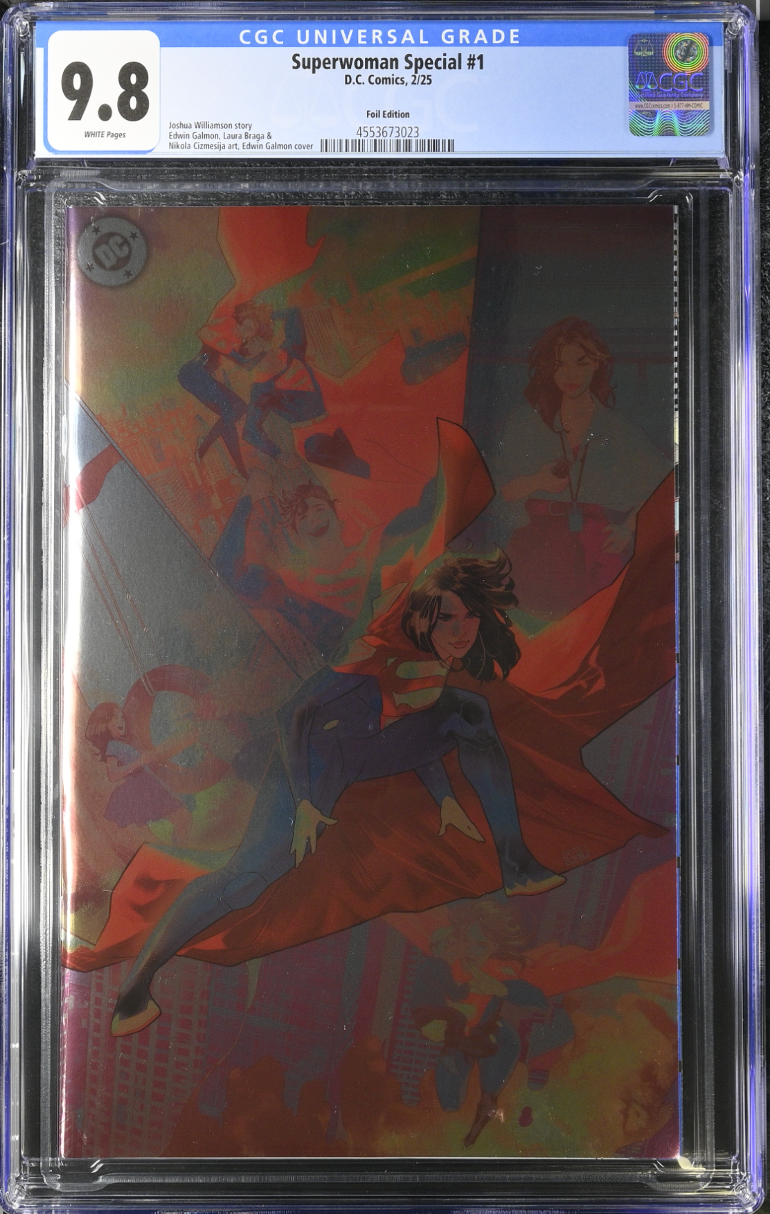 Superwoman Special #1 Galmon Foil Variant CGC 9.8