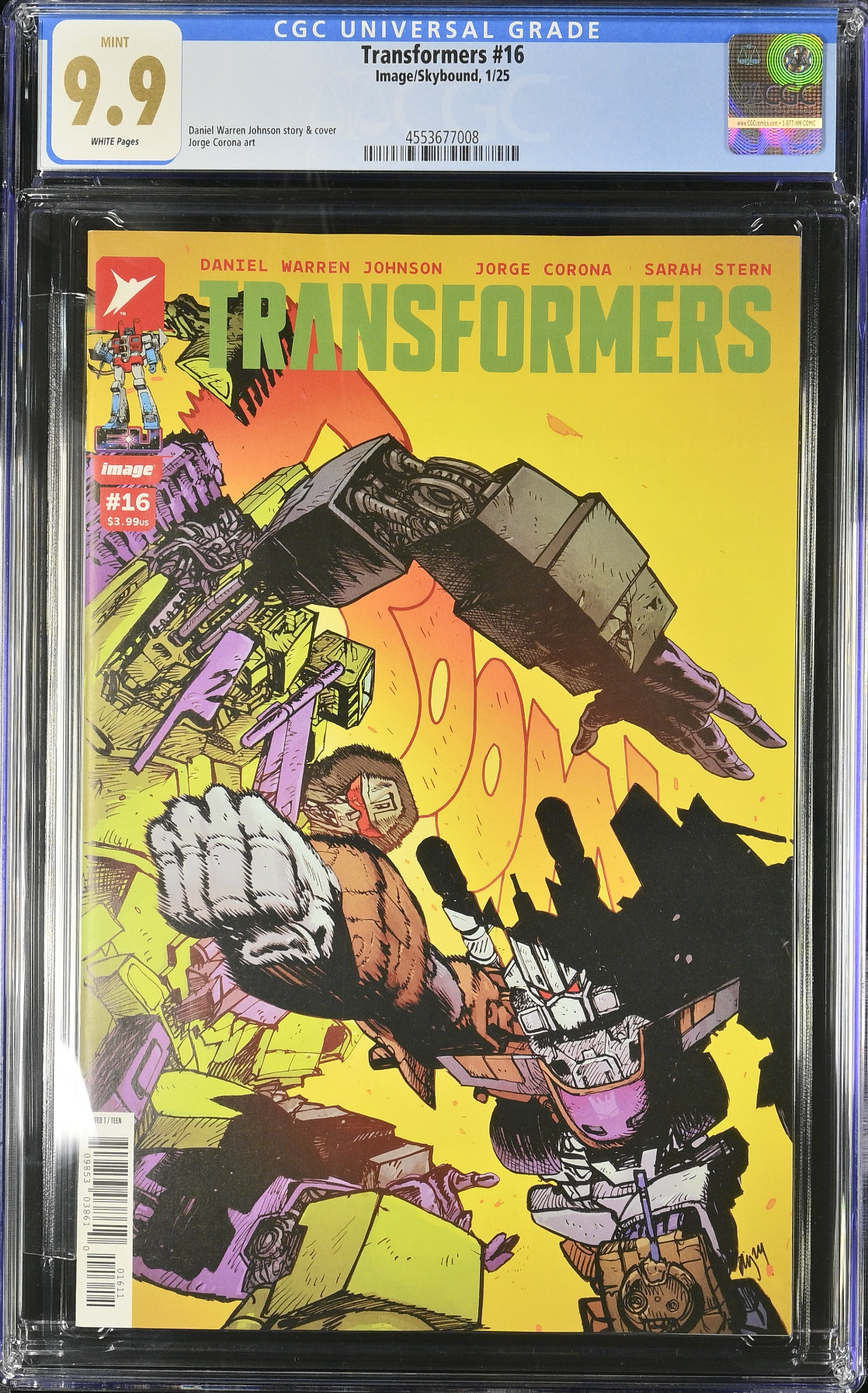 Transformers #16 CGC 9.9