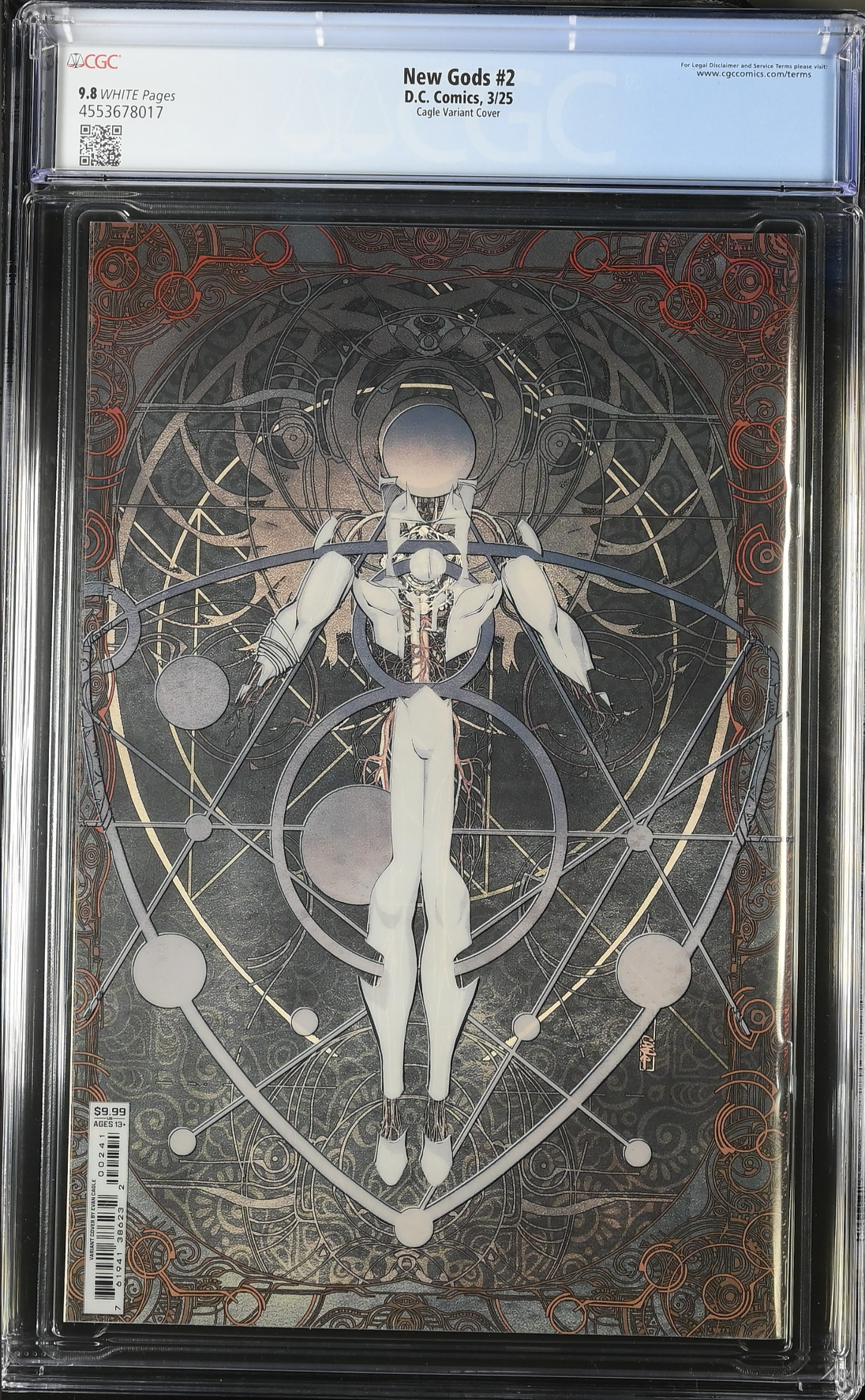 New Gods #2 Cagle Acetate Variant CGC 9.8