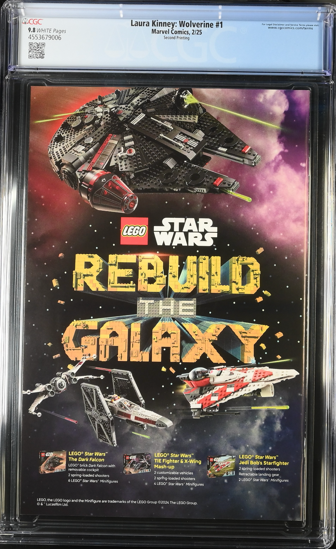 Laura Kinney: Wolverine #1 Second Printing CGC 9.8