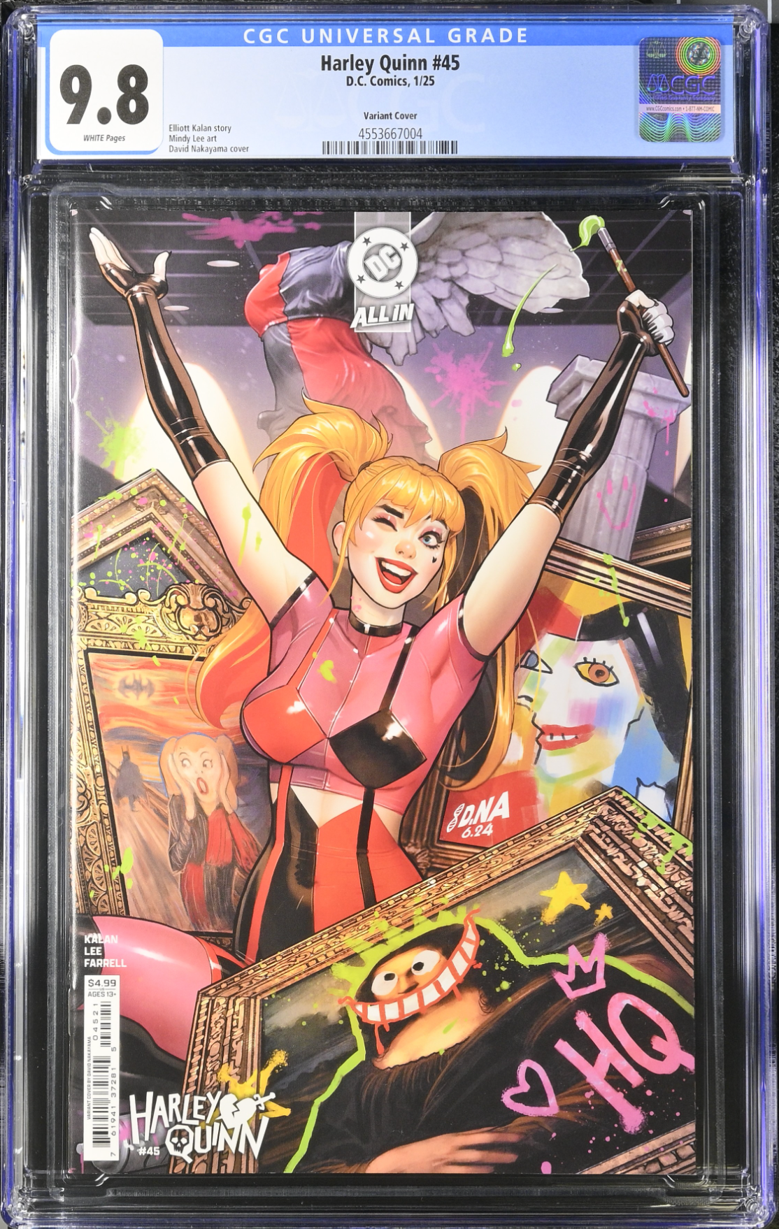 Harley Quinn #45 Nakayama Variant CGC 9.8