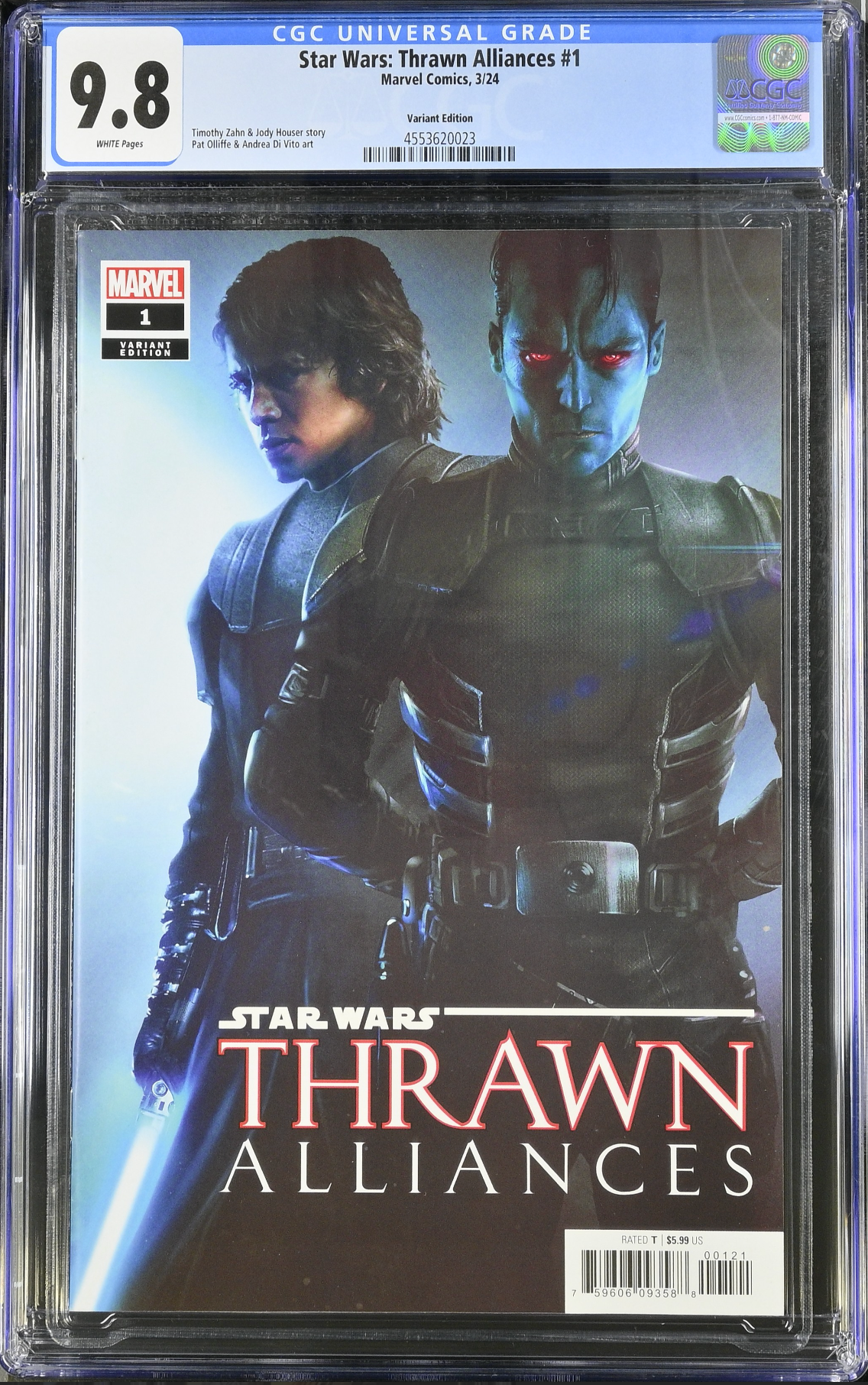 Star Wars: Thrawn Alliances #1 Promo Variant CGC 9.8