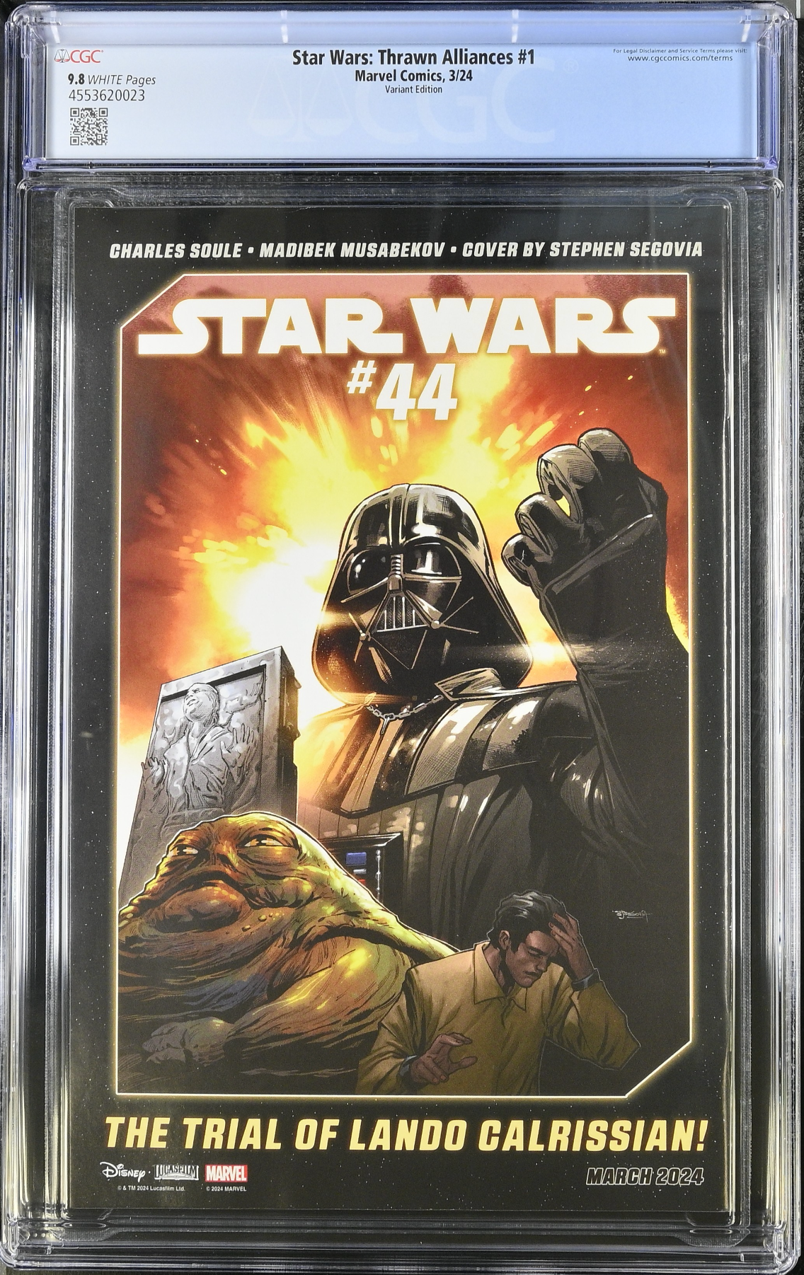 Star Wars: Thrawn Alliances #1 Promo Variant CGC 9.8