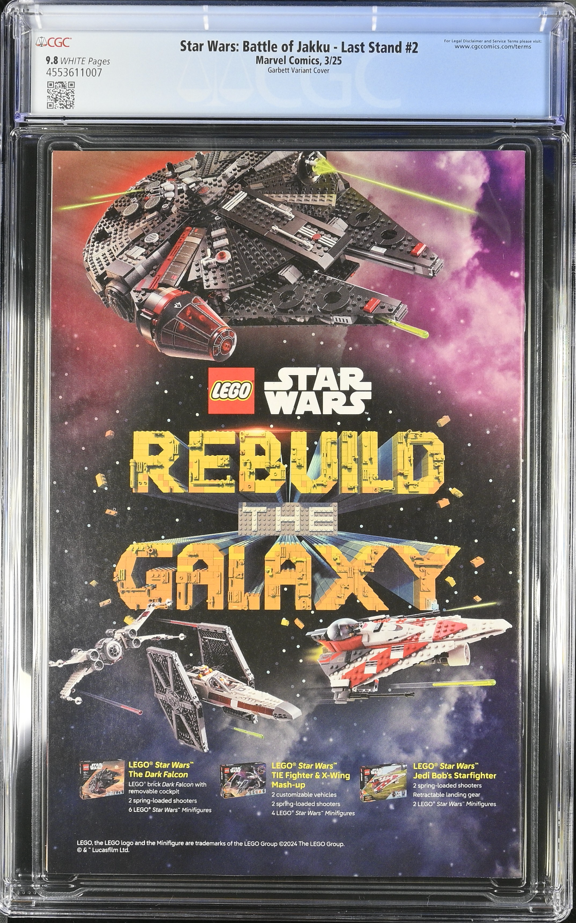 Star Wars: The Battle of Jakku - Last Stand #2 Garbett Variant CGC 9.8