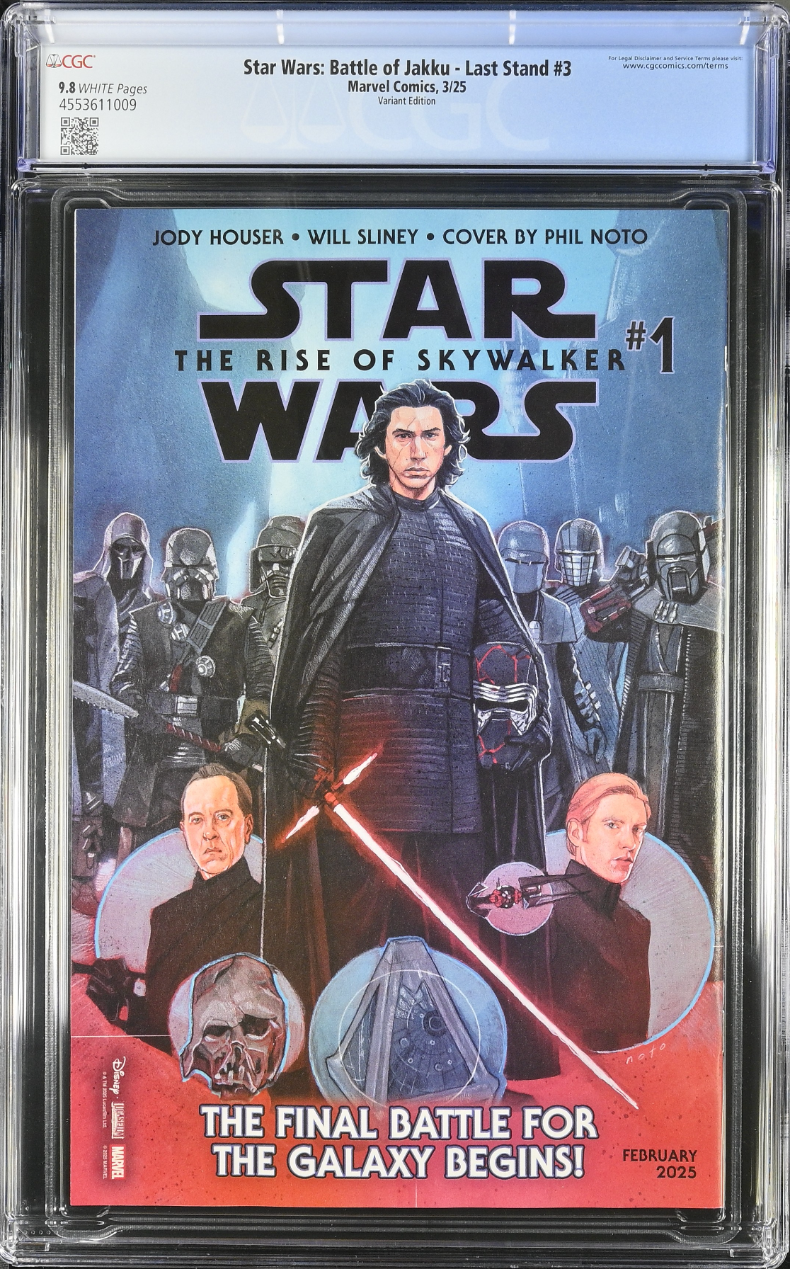 Star Wars: The Battle of Jakku - Last Stand #3 Quah Variant CGC 9.8