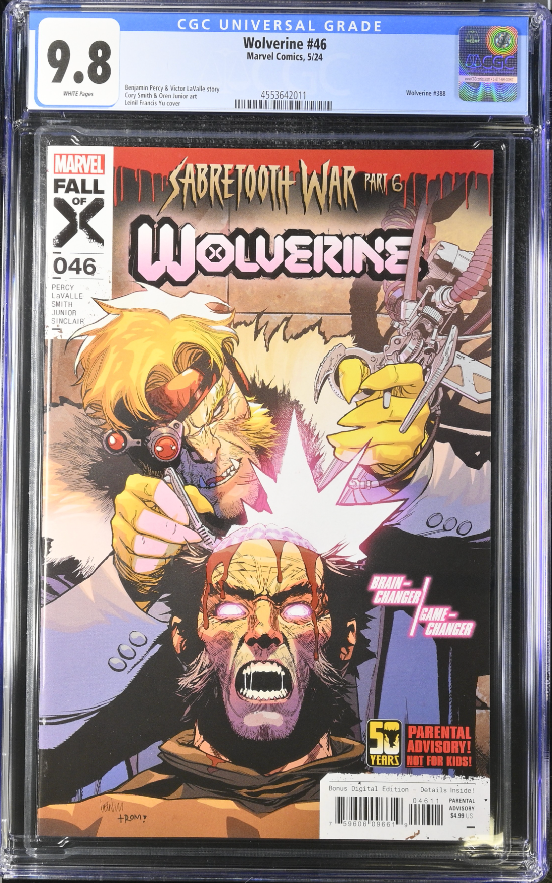 Wolverine #46 CGC 9.8