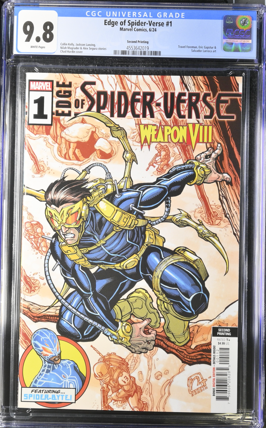 Edge of Spider-Verse (2024) #1 Second Printing CGC 9.8