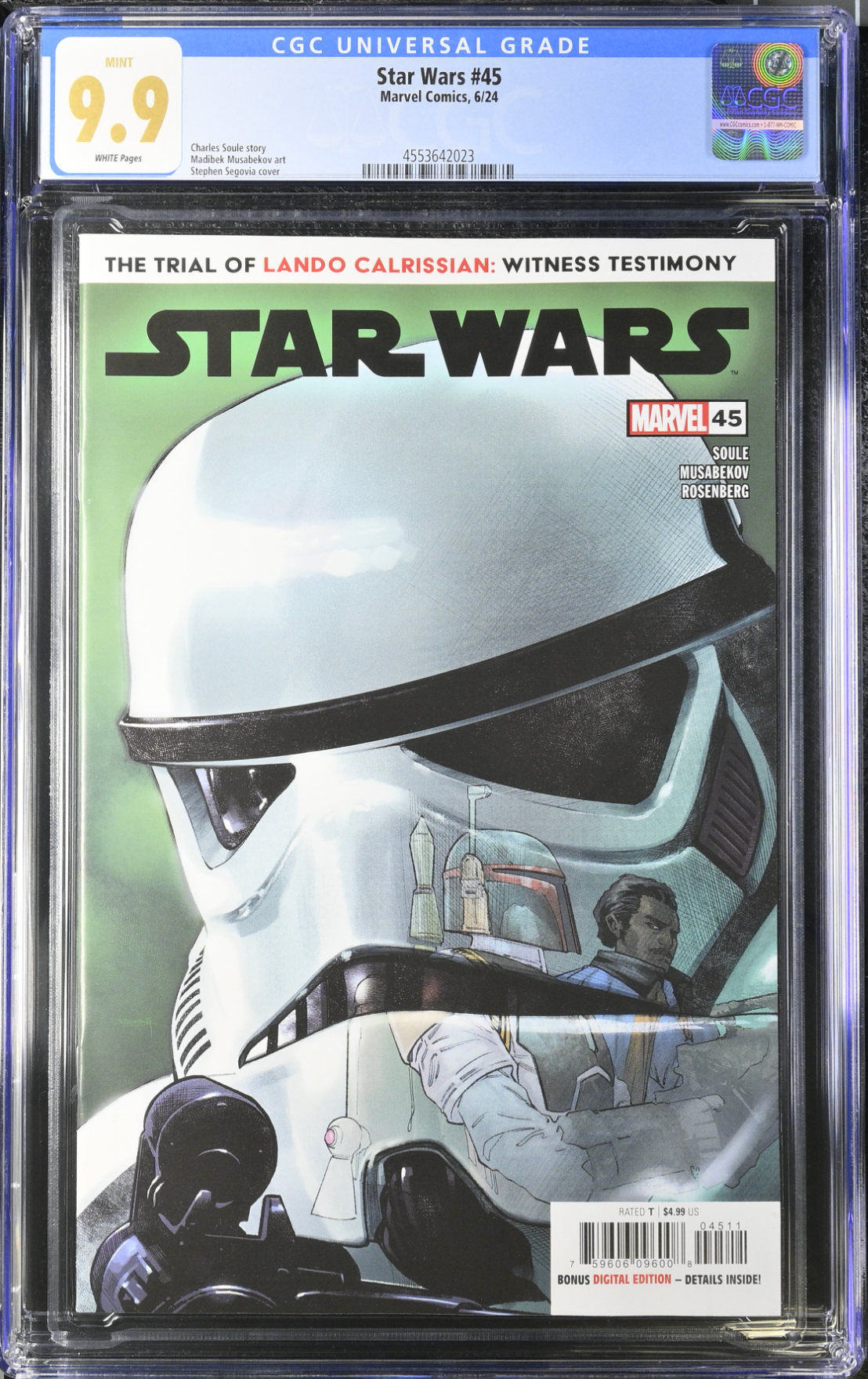 Star Wars #45 CGC 9.9