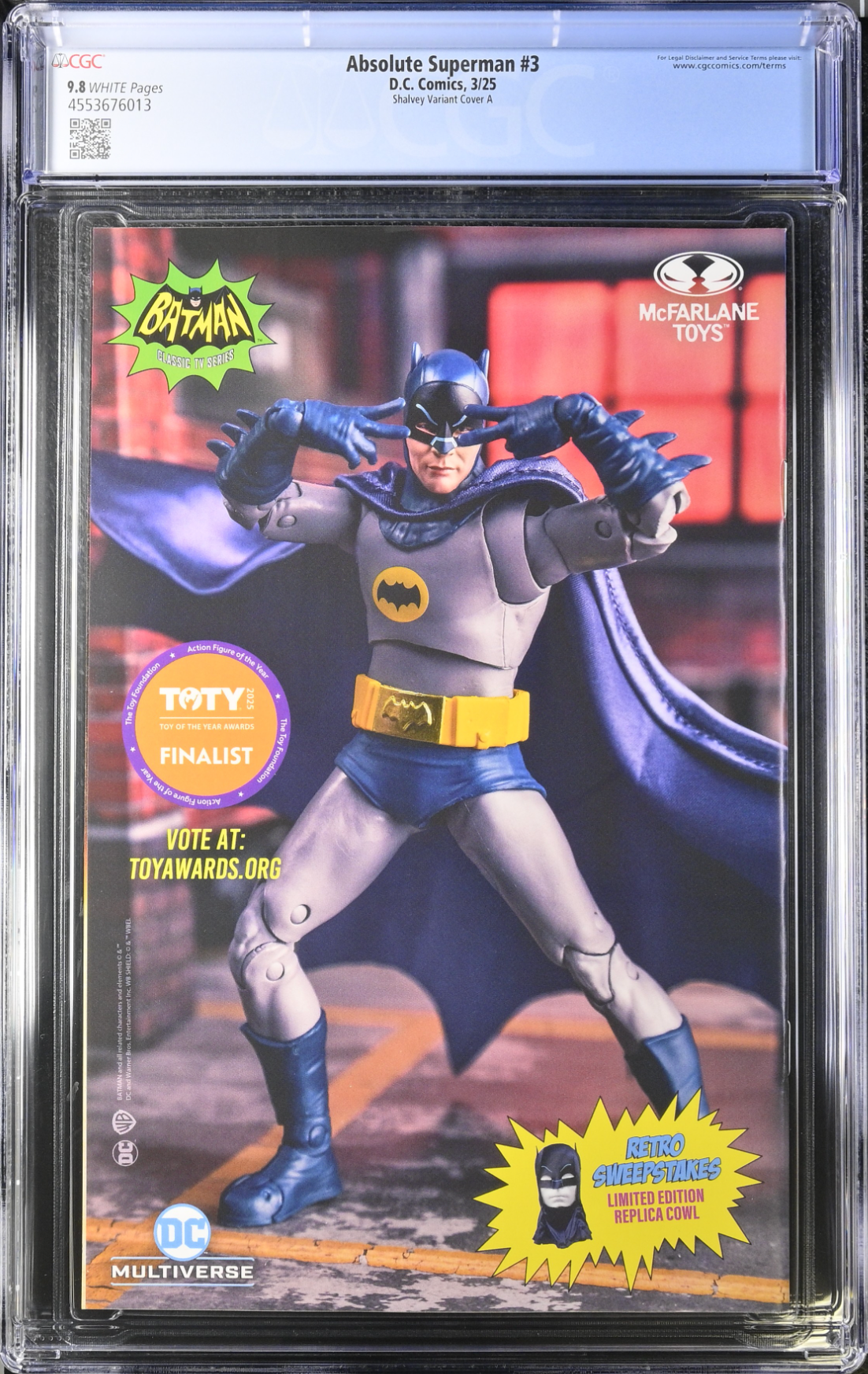 Absolute Superman #3 Shalvey Variant CGC 9.8
