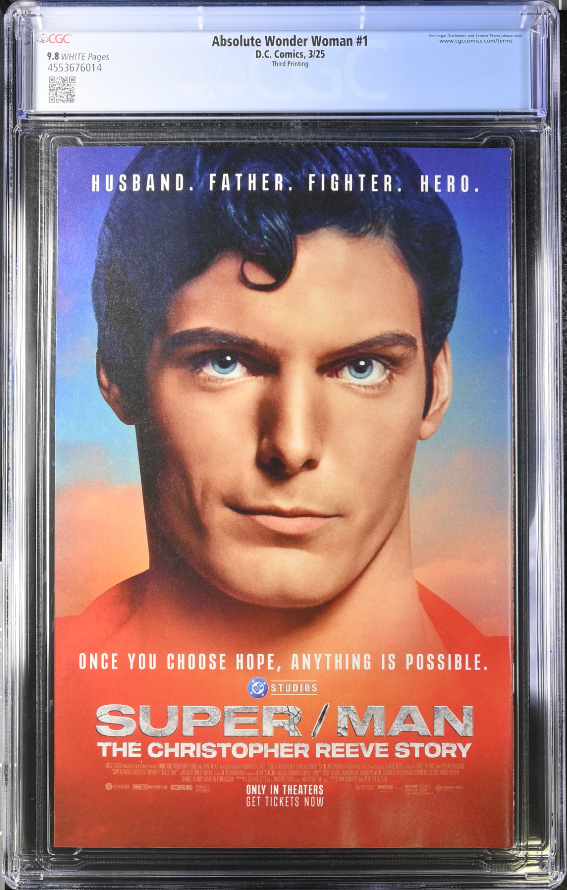 Absolute Wonder Woman #1 Third Printing CGC 9.8