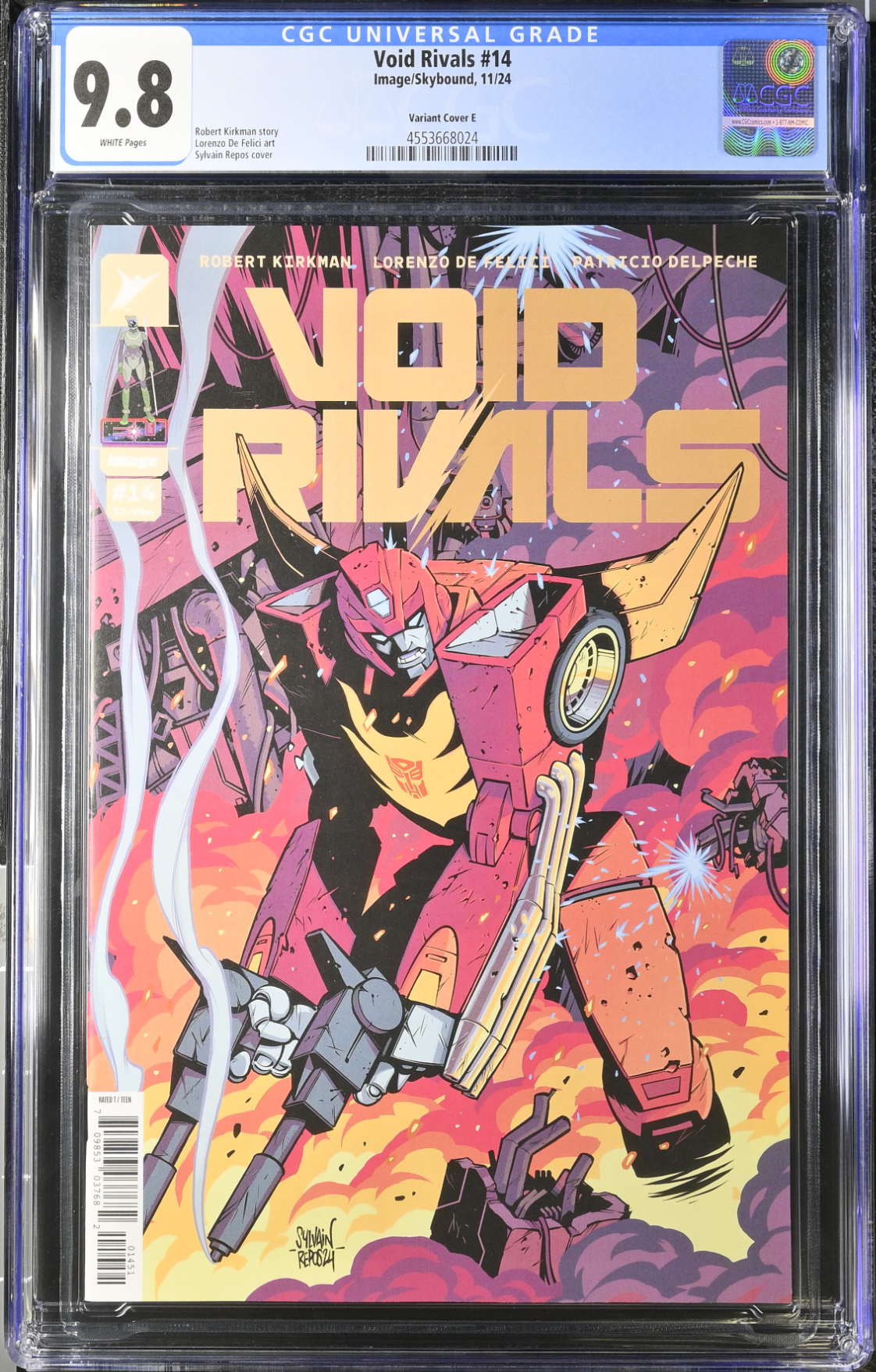 Void Rivals #14 Repos 1:50 Retailer Incentive Variant CGC 9.8