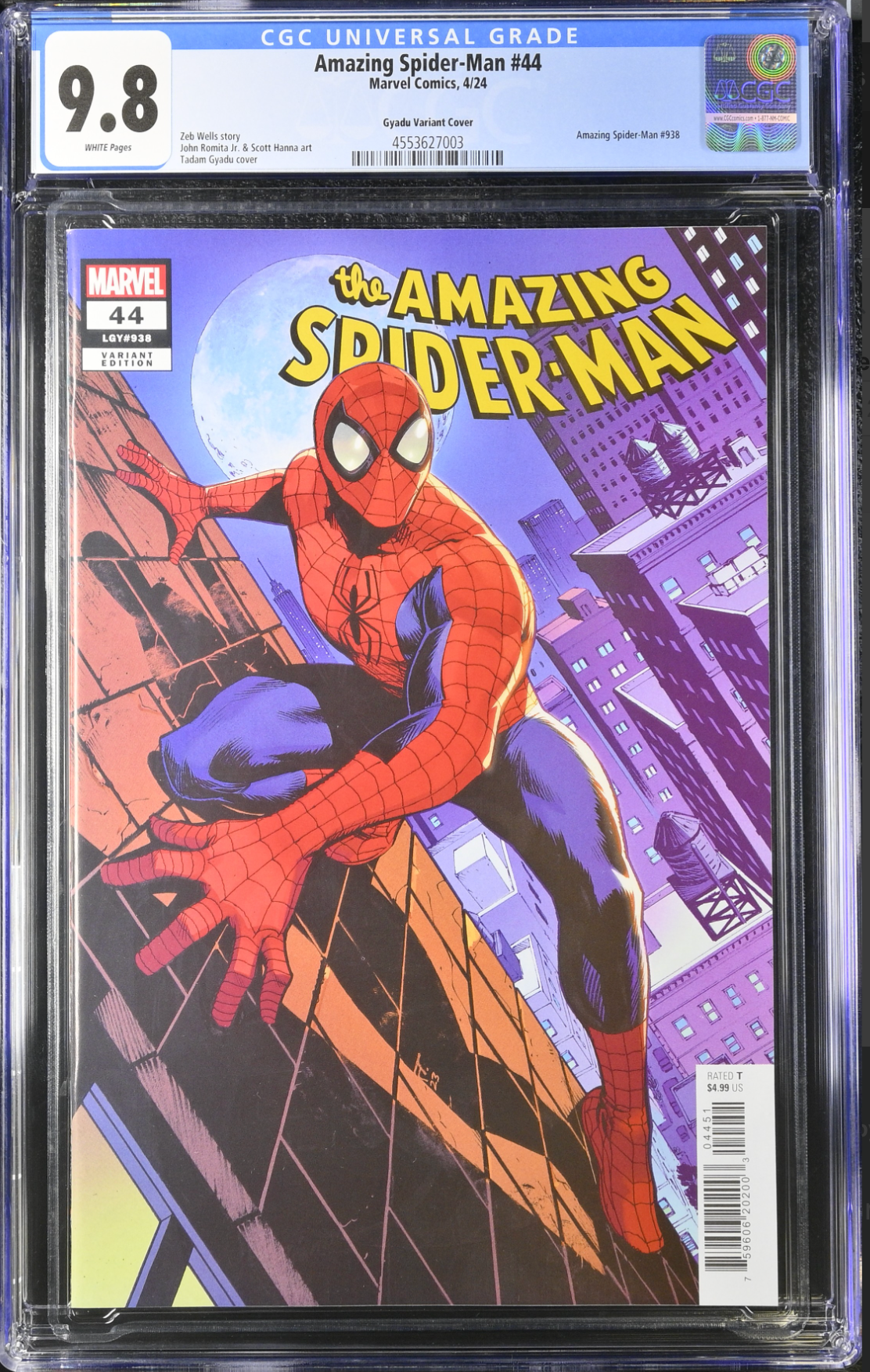 Amazing Spider-Man #44 Gyadu Variant CGC 9.8
