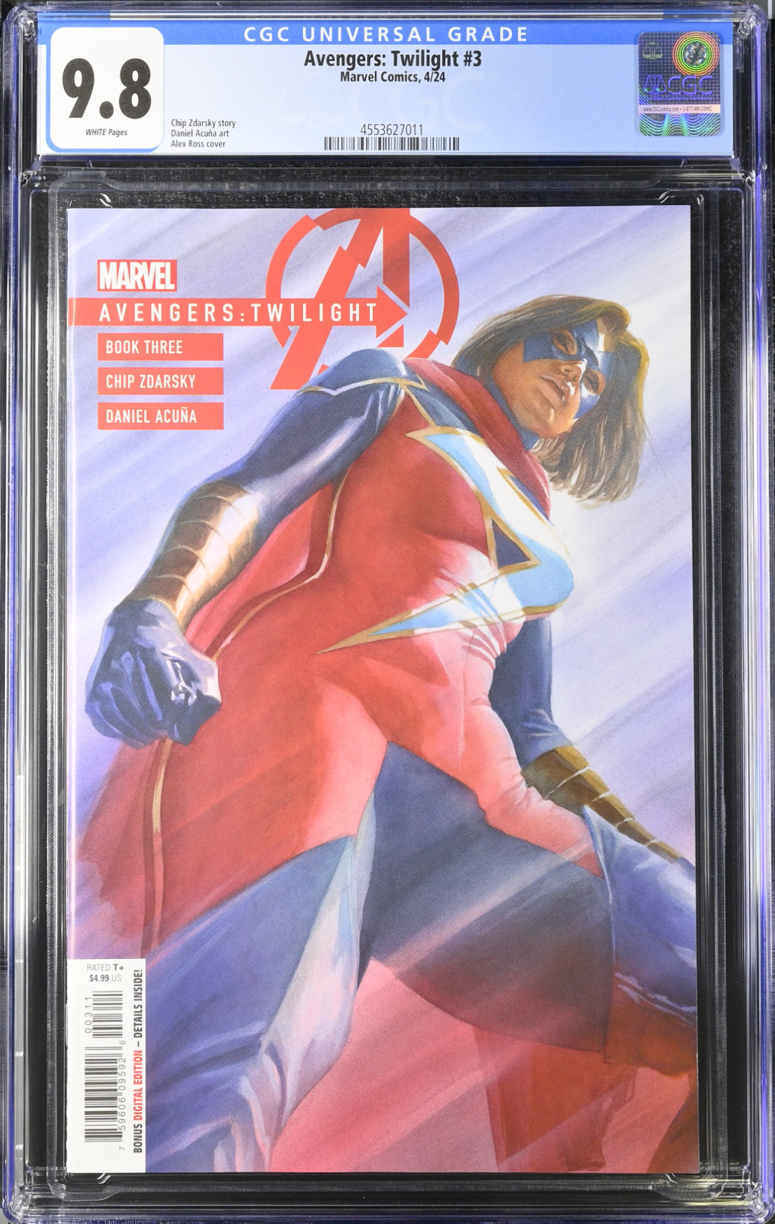Avengers Twilight #3 CGC 9.8