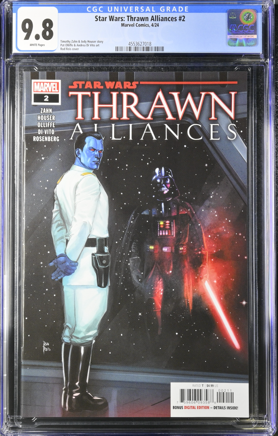 Star Wars: Thrawn Alliances #2 CGC 9.8