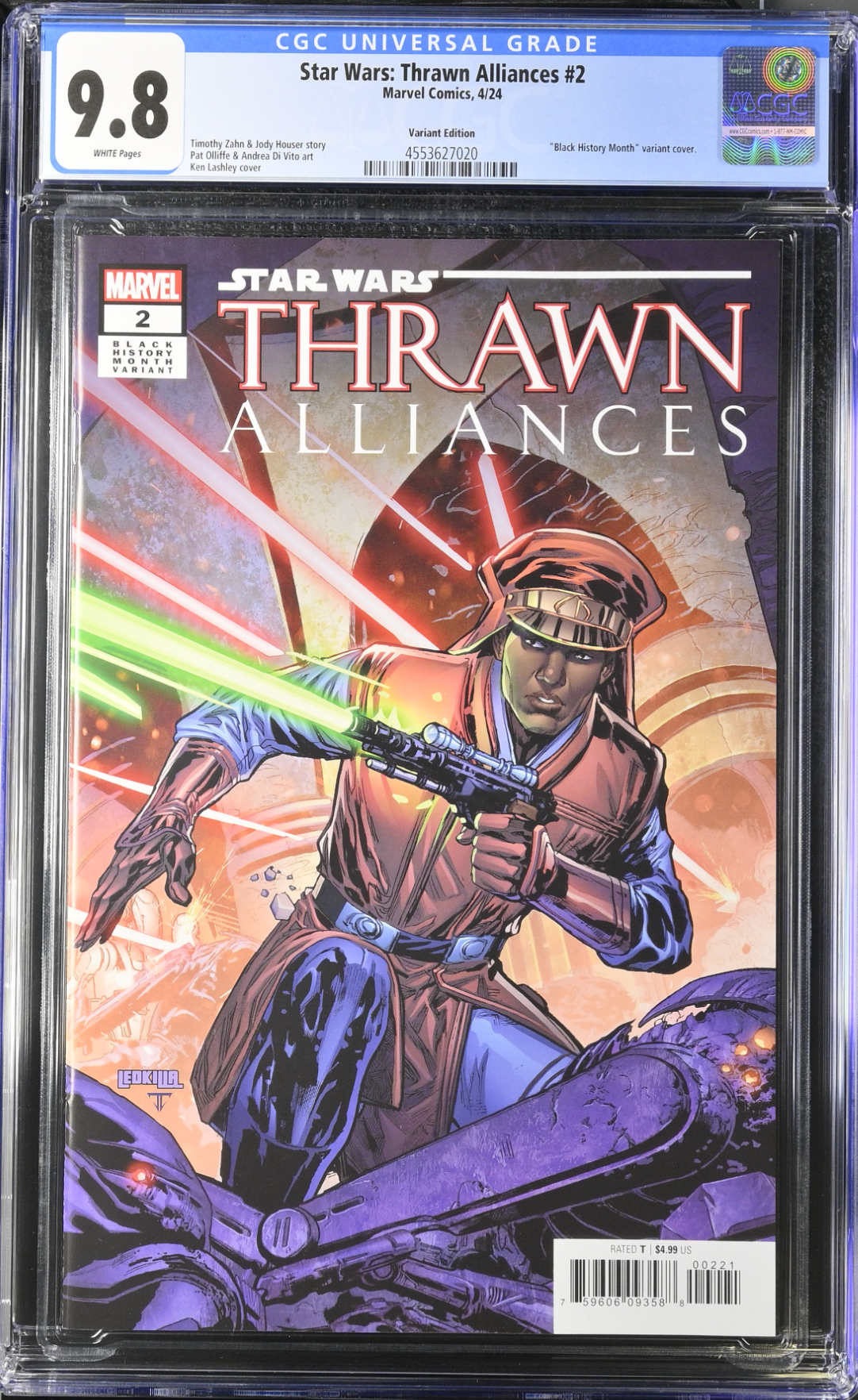 Star Wars: Thrawn Alliances #2 Lashley Variant CGC 9.8
