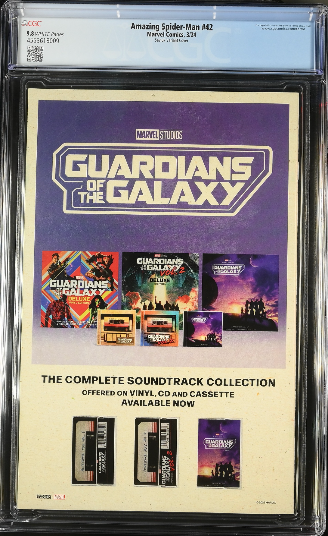 Amazing Spider-Man #42 Saviuk Variant CGC 9.8