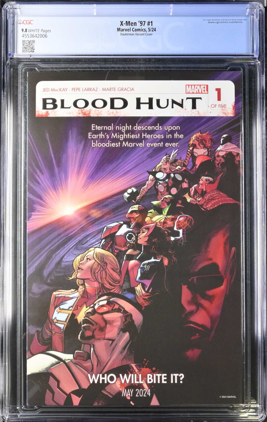 X-Men '97 #1 Dauterman Variant CGC 9.8