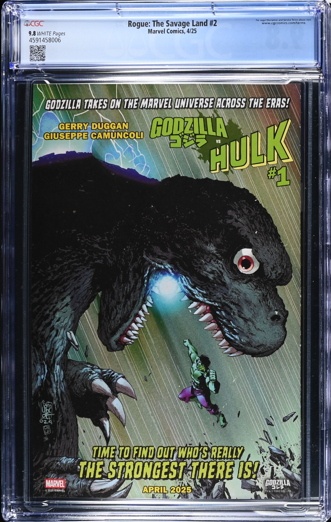 Rogue: The Savage Land #2 CGC 9.8
