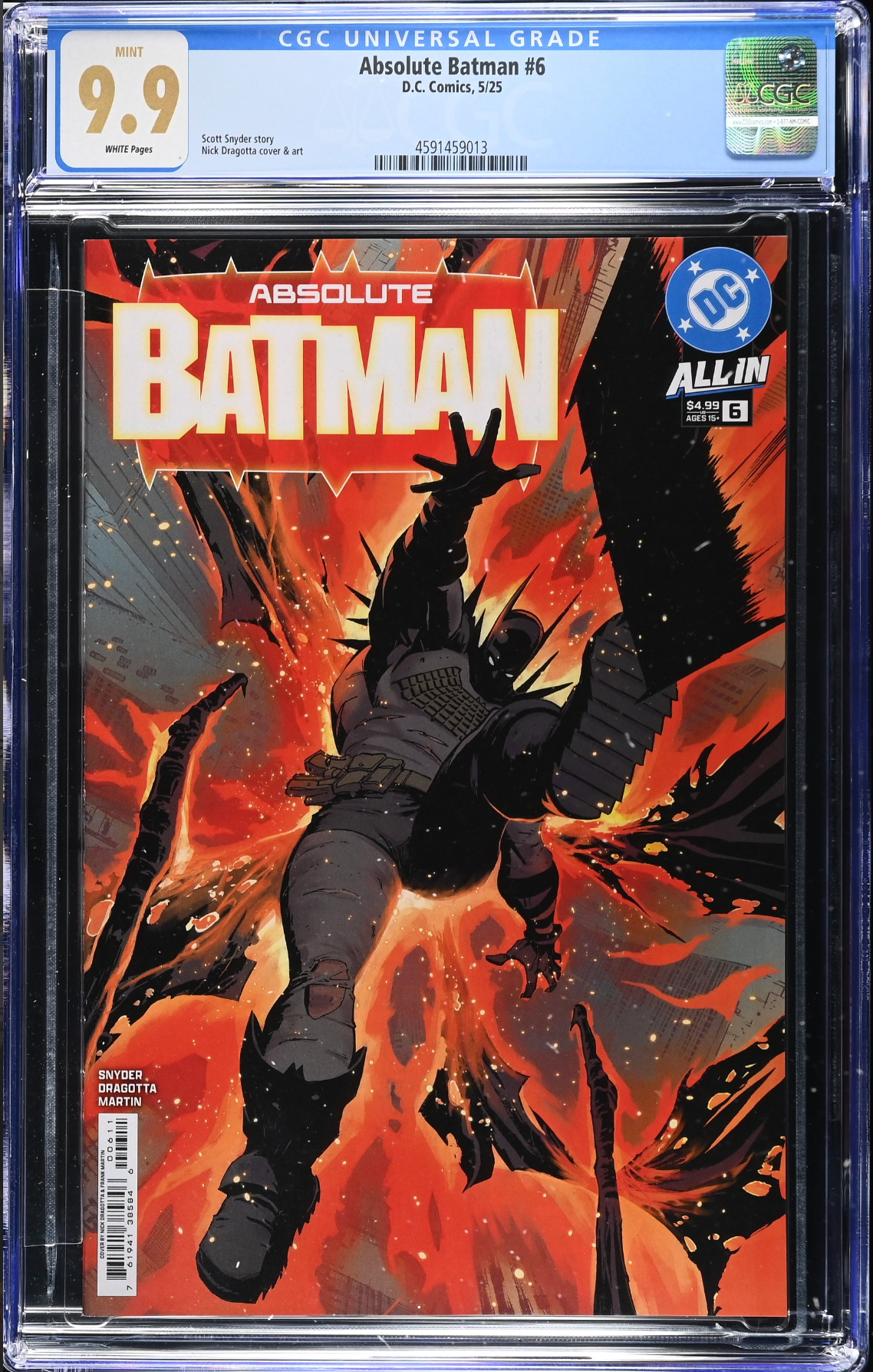 Absolute Batman #6 CGC 9.9