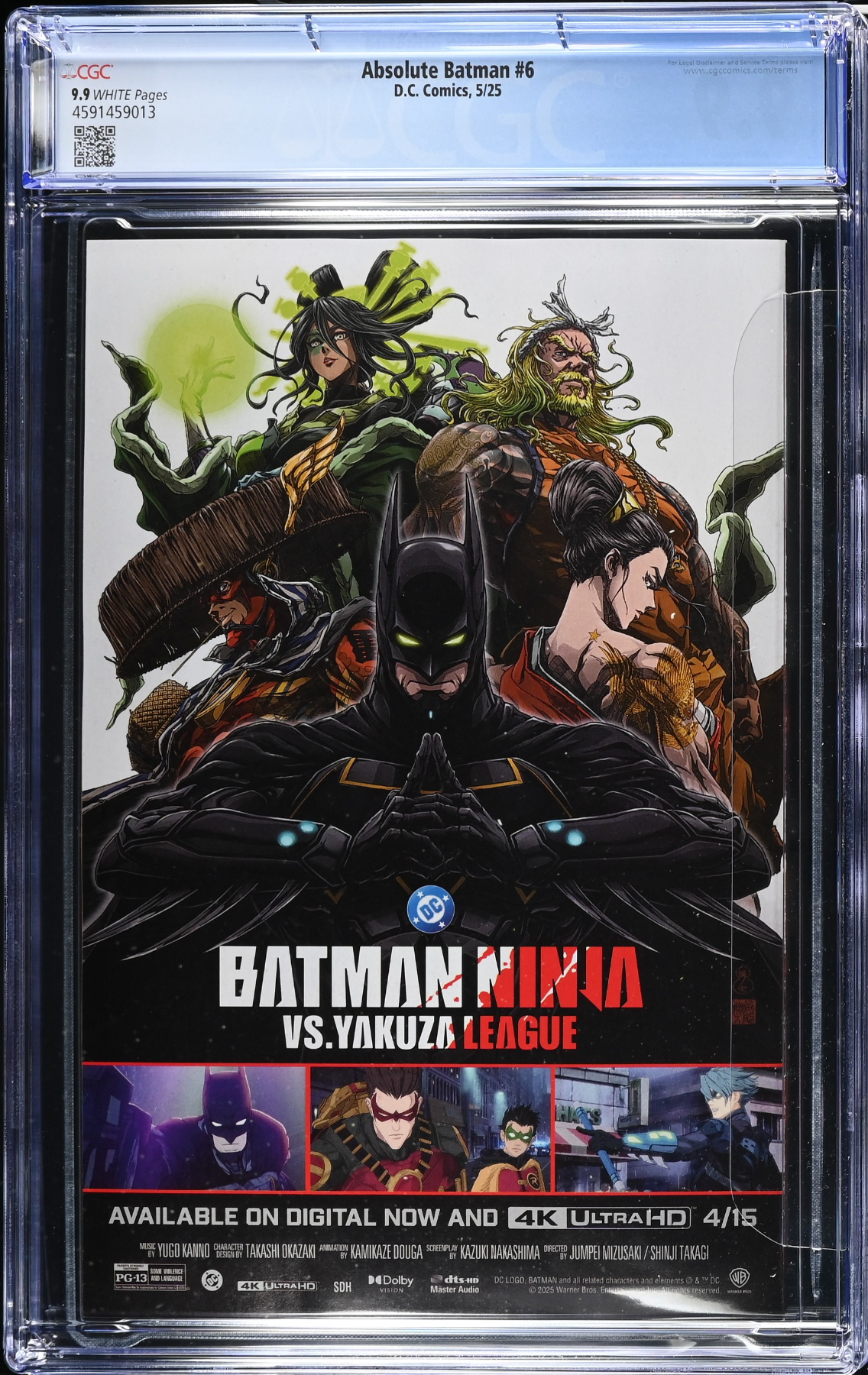 Absolute Batman #6 CGC 9.9