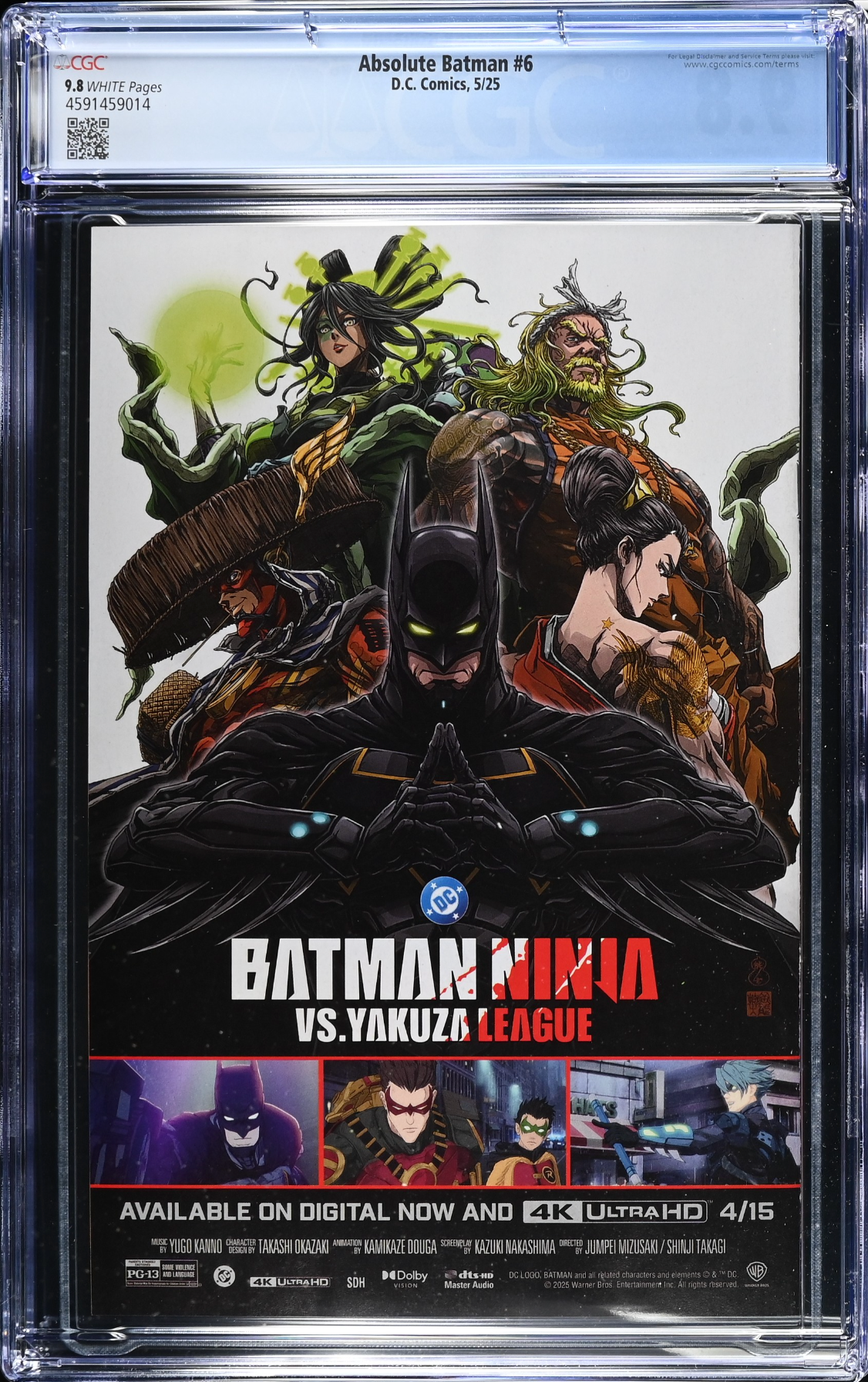 Absolute Batman #6 CGC 9.8