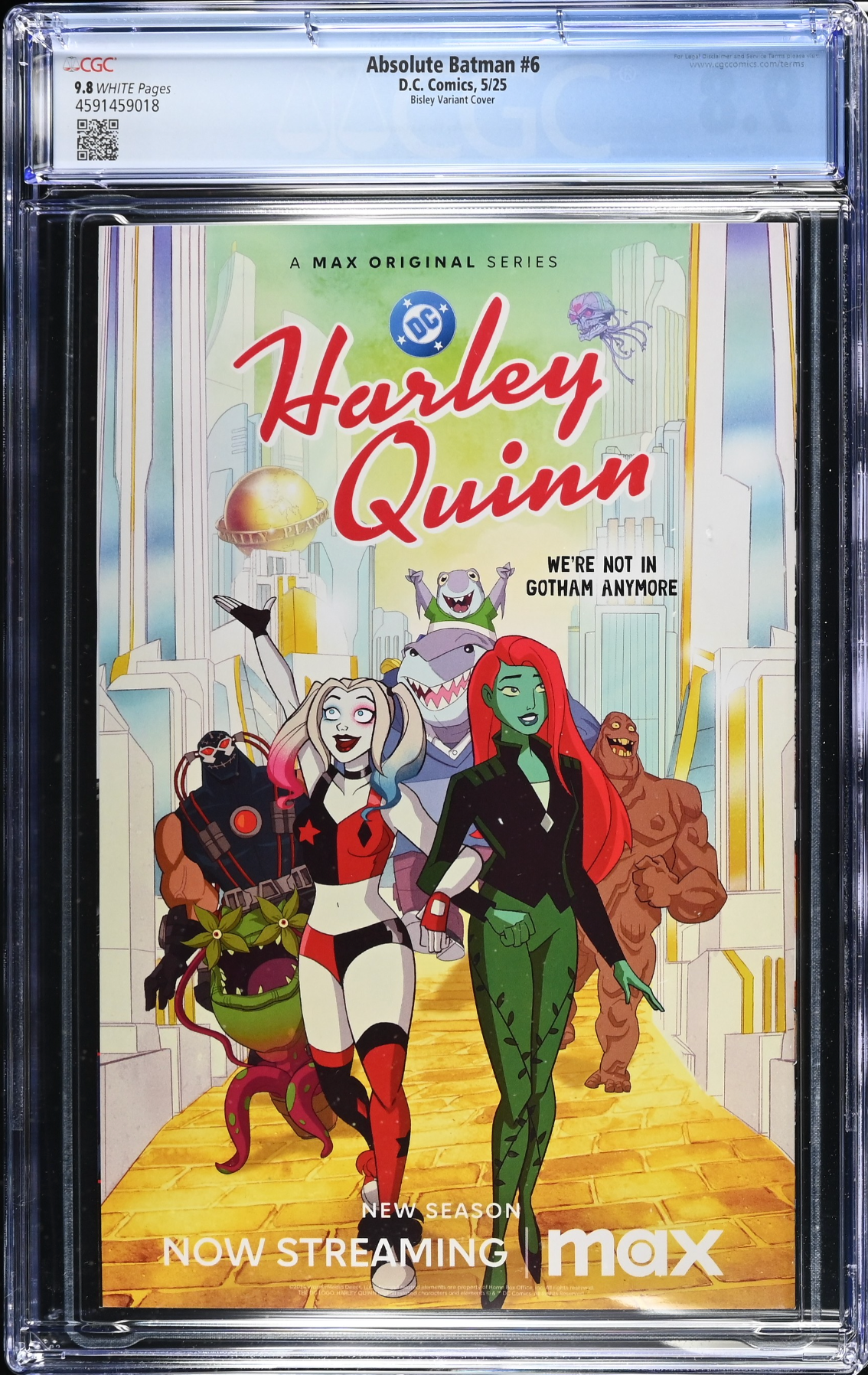 Absolute Batman #6 Bisley Variant CGC 9.8